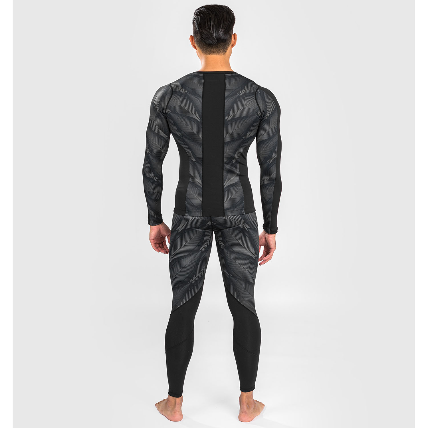 VENUM Rashguard, L/S, Phantom, black-red, XL