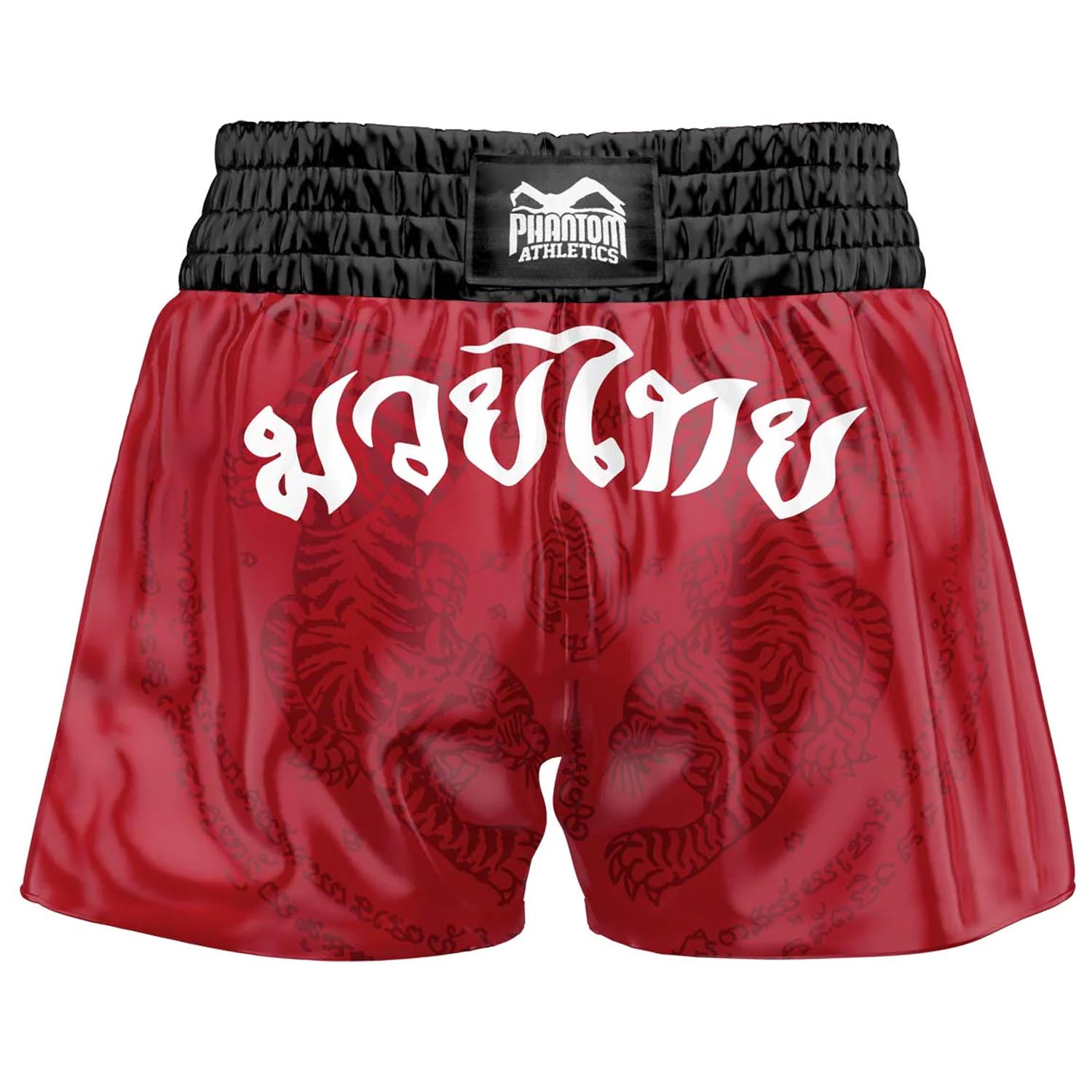 Phantom Athletics Muay Thai Shorts, Sak Yant, red, M