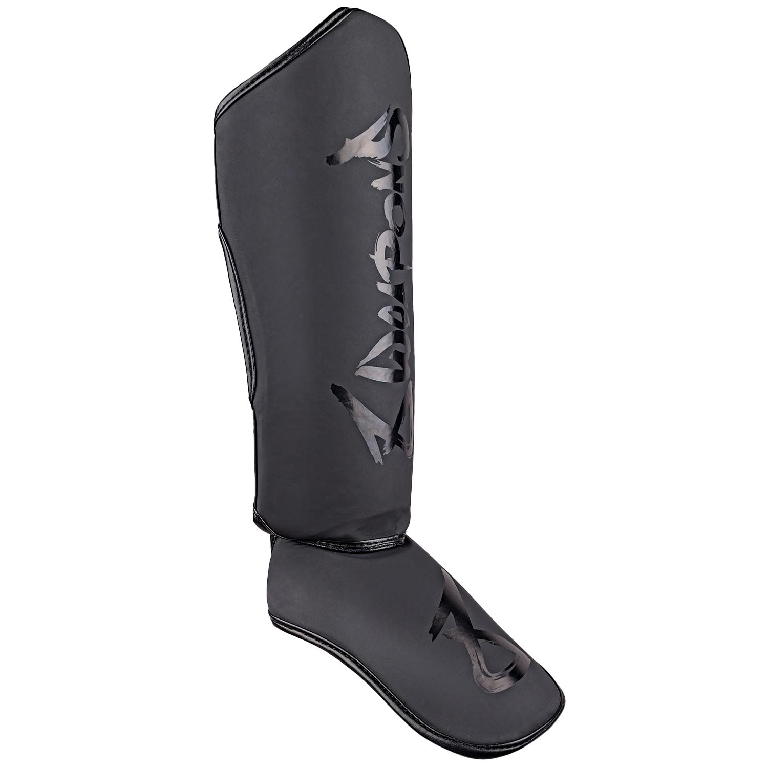 8 WEAPONS Shin Guards, Kids, Unlimited 2.0, black-black, L/XL