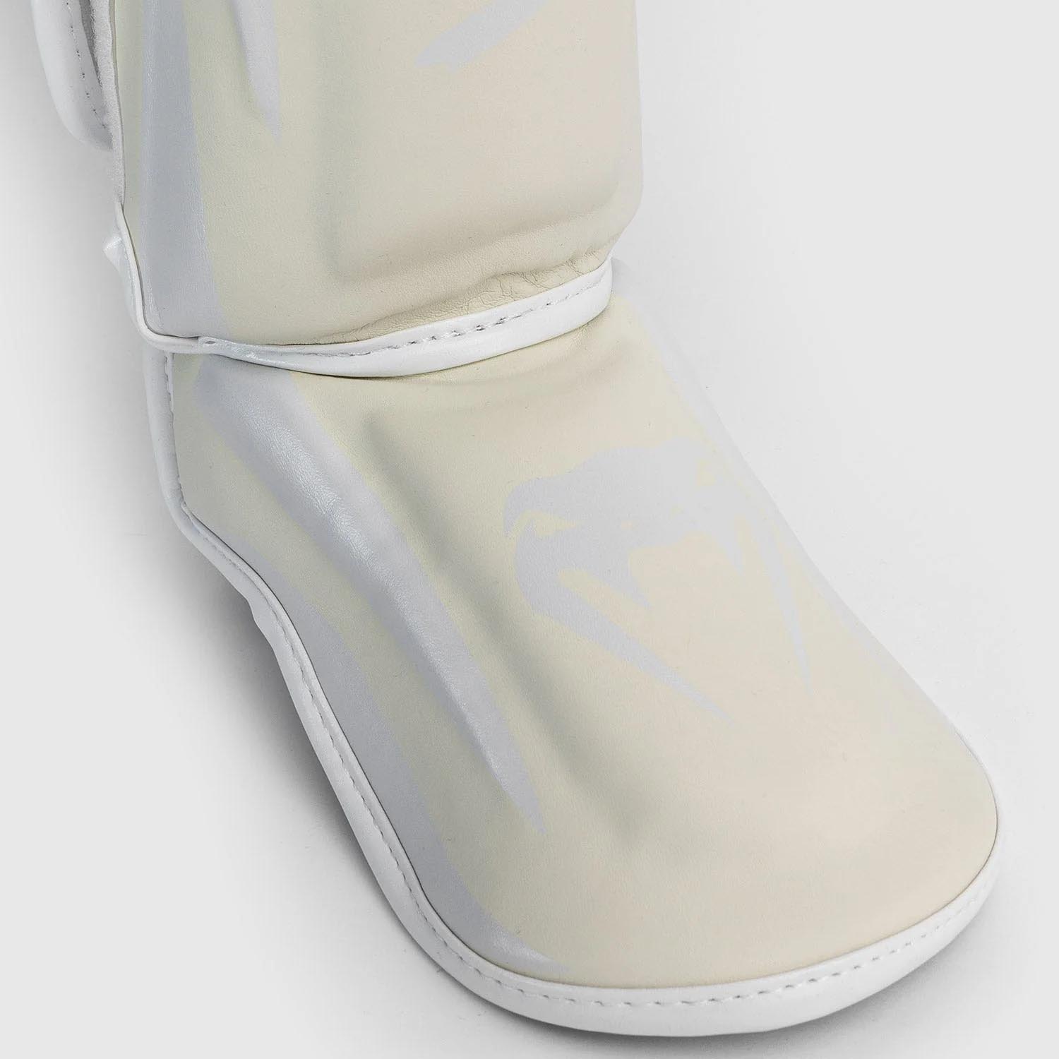 VENUM Shin Guard, Elite, white-white, XL