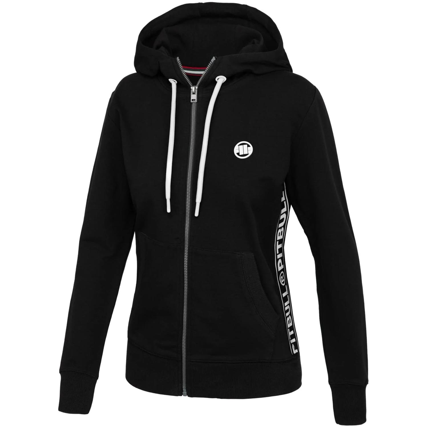 Pit Bull West Coast Zip Hoody, Damen, La Deta, black, S