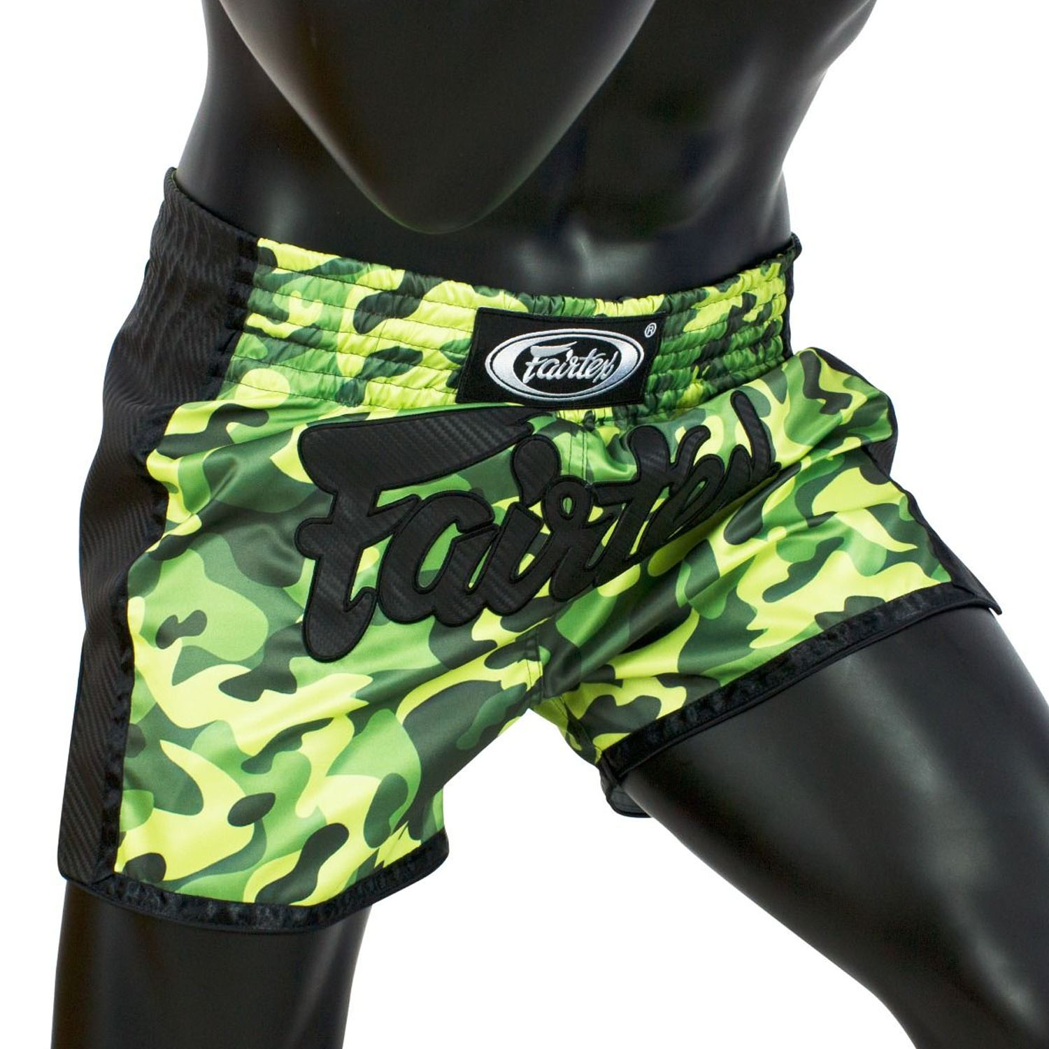 Fairtex Muay Thai Shorts, BS1710, camo-green, XXL