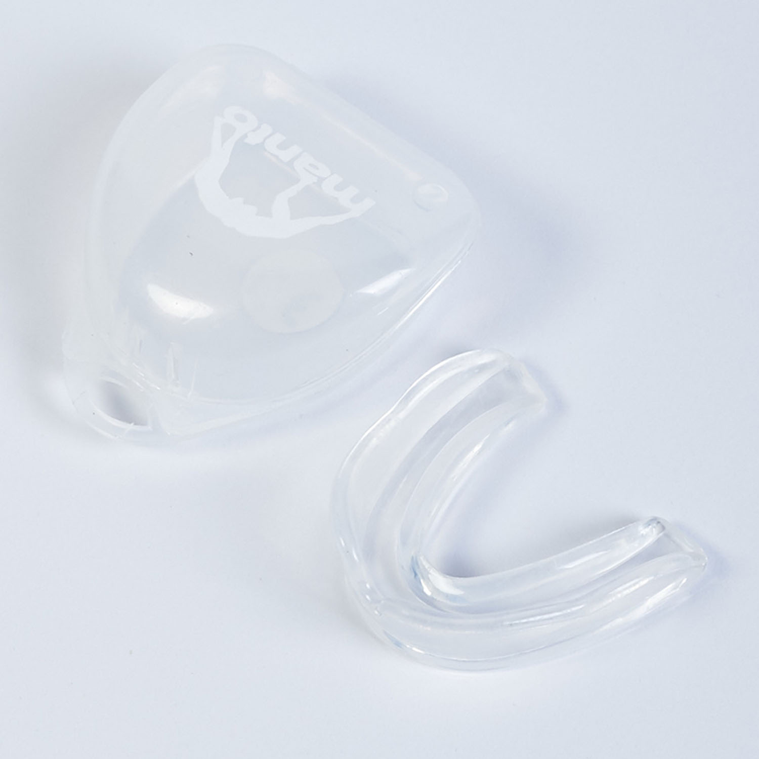 MANTO Mouth Guard, Single, Basic, transparent