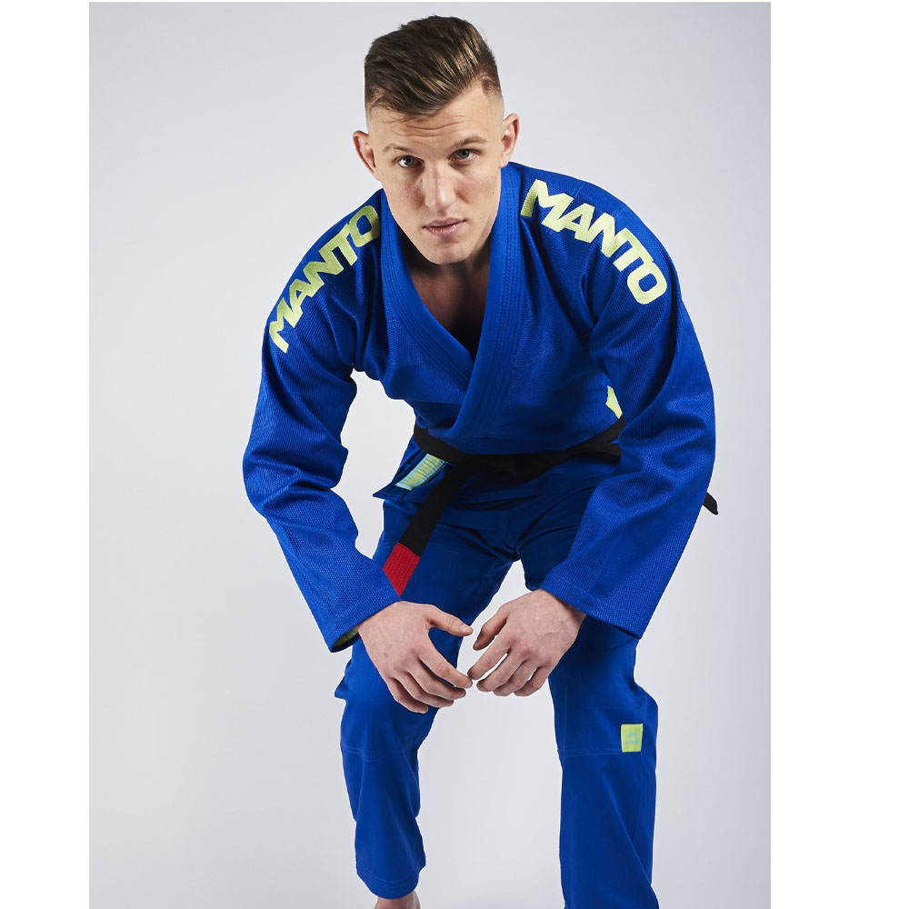 MANTO BJJ GI, X4, blue, A1