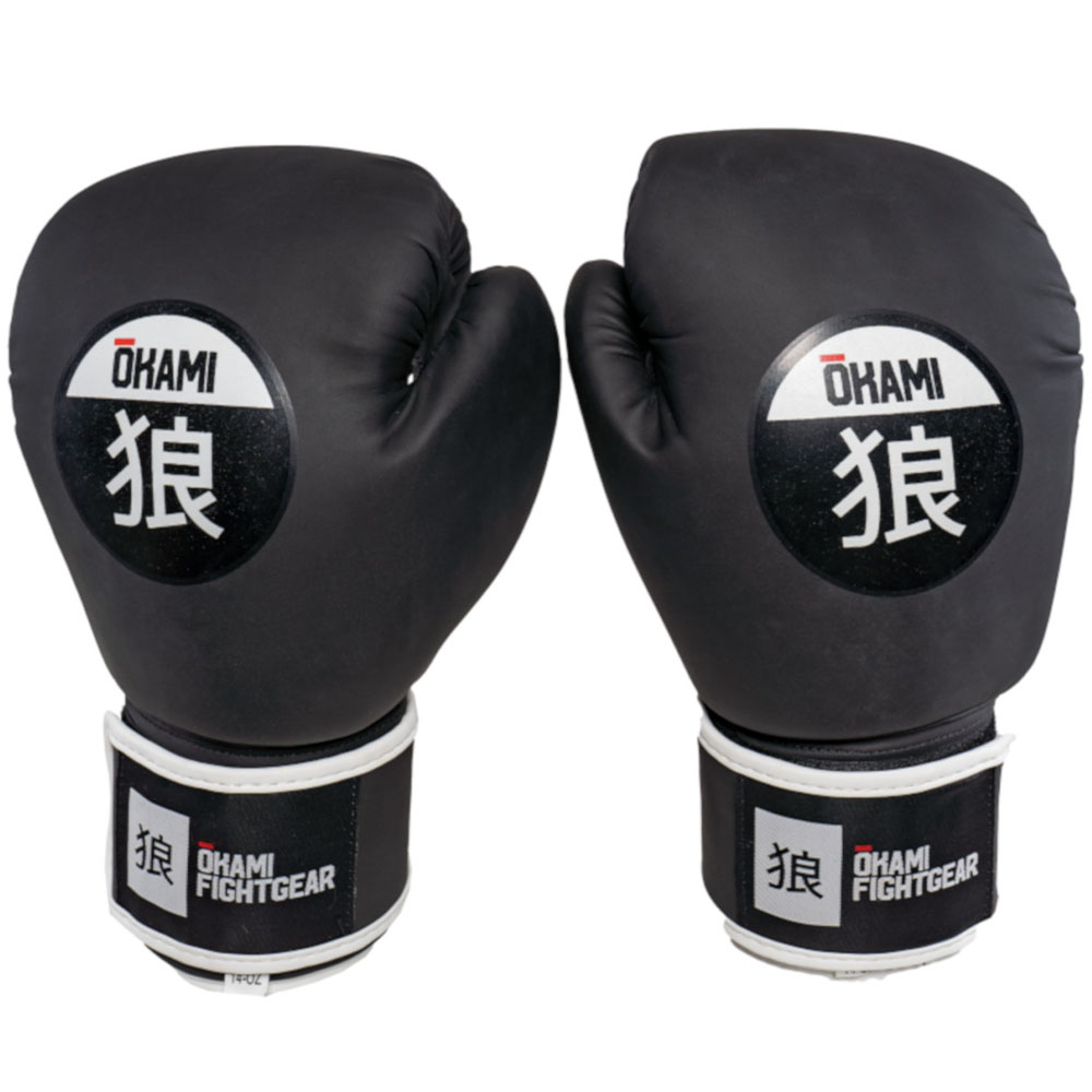 OKAMI Boxhandschuhe, Contender, schwarz