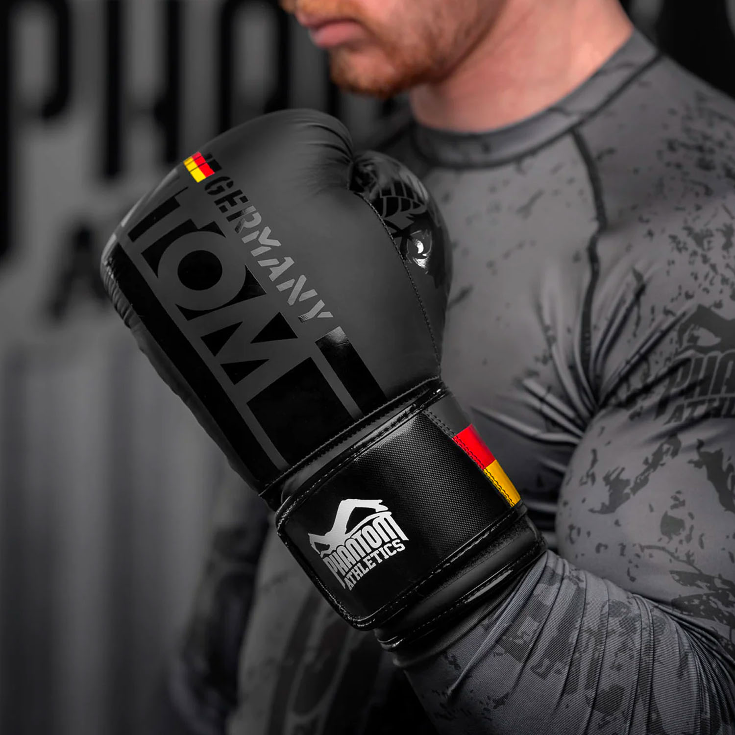 Phantom Athletics Boxhandschuhe, Germany, schwarz, 14 Oz