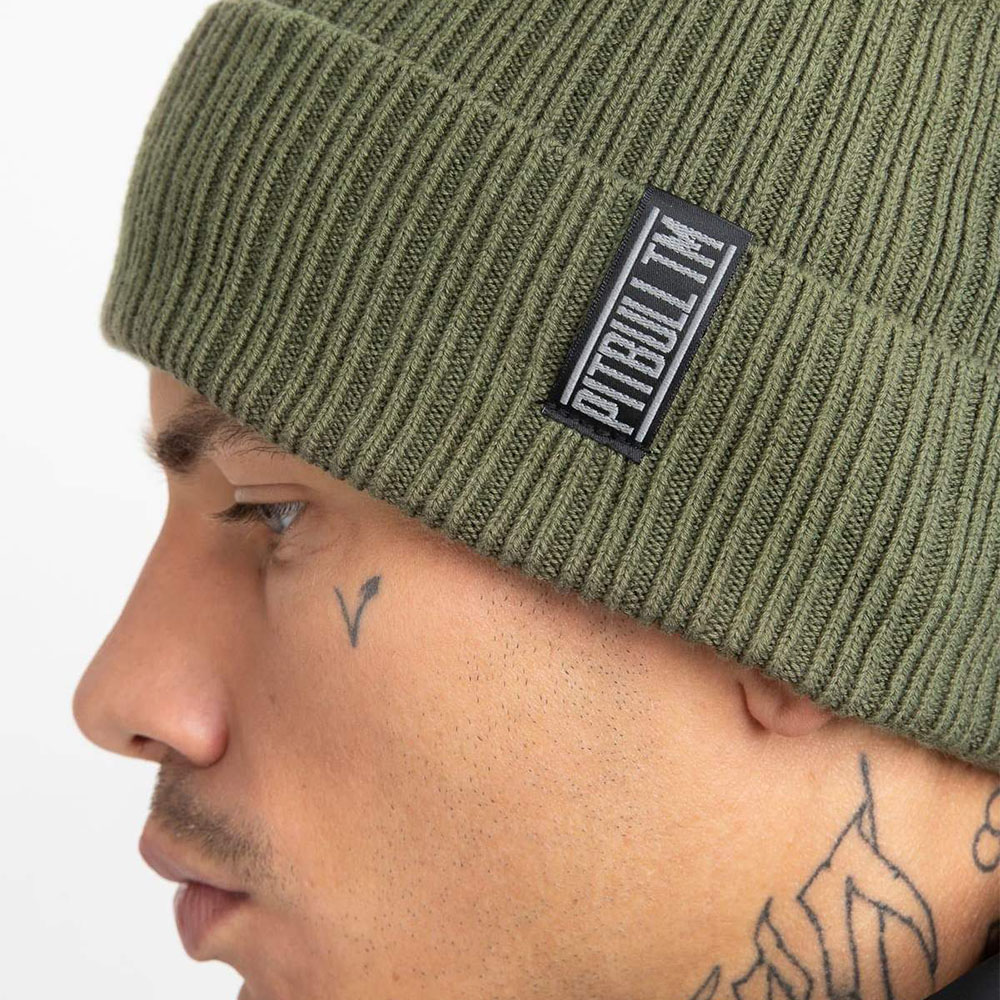 Pit Bull West Coast Beanie, Silvas, olive