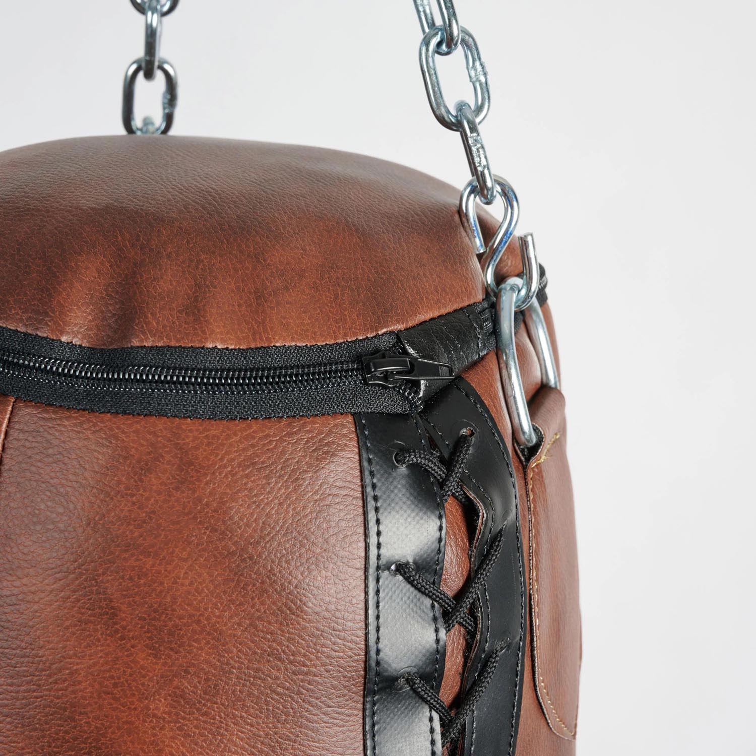 LEONE Boxing Bag, Saturno Vintage, brown, 35 kg, 120 cm