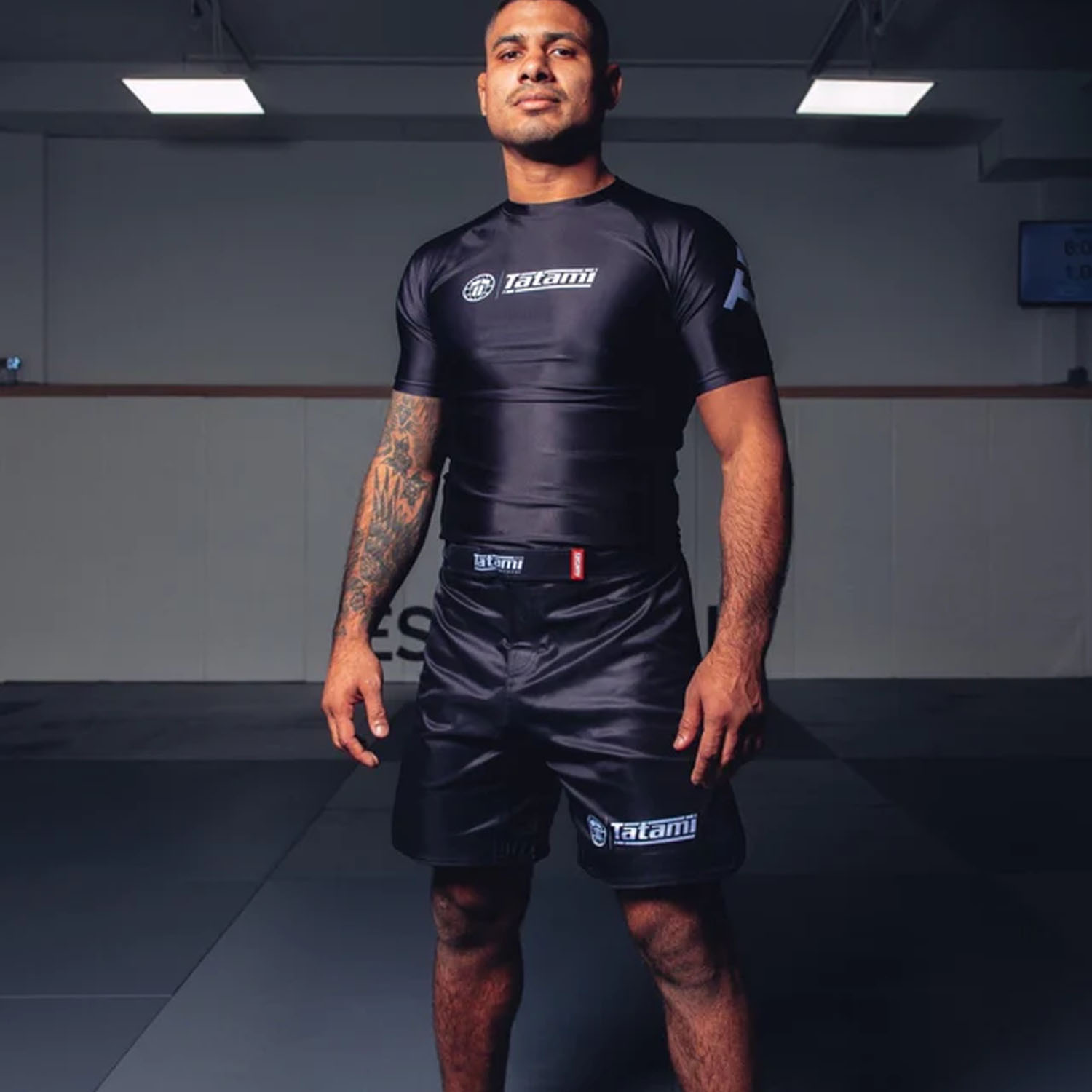Tatami Rashguard, S/S, Impact, schwarz-weiß, XXL
