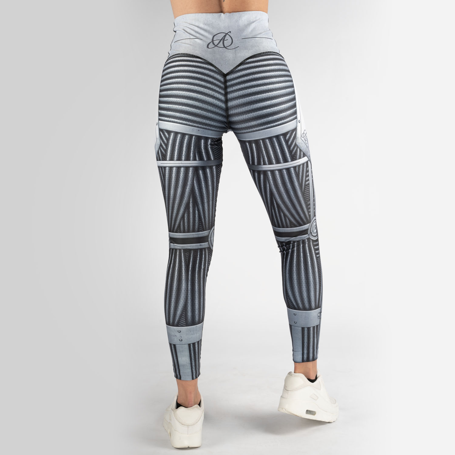 Anarchy Apparel Compression Leggings, Necronomicon, M