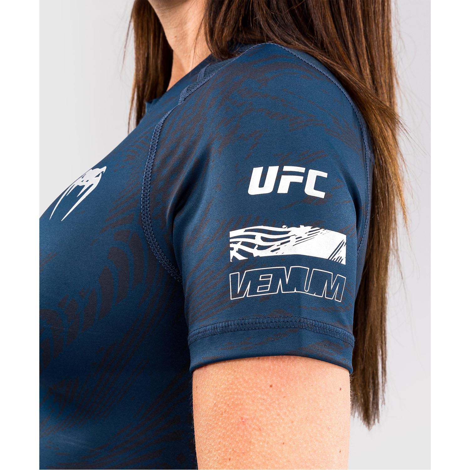 VENUM Rashguard S/S, Women, UFC Fusion Fight Week, dark blue, S