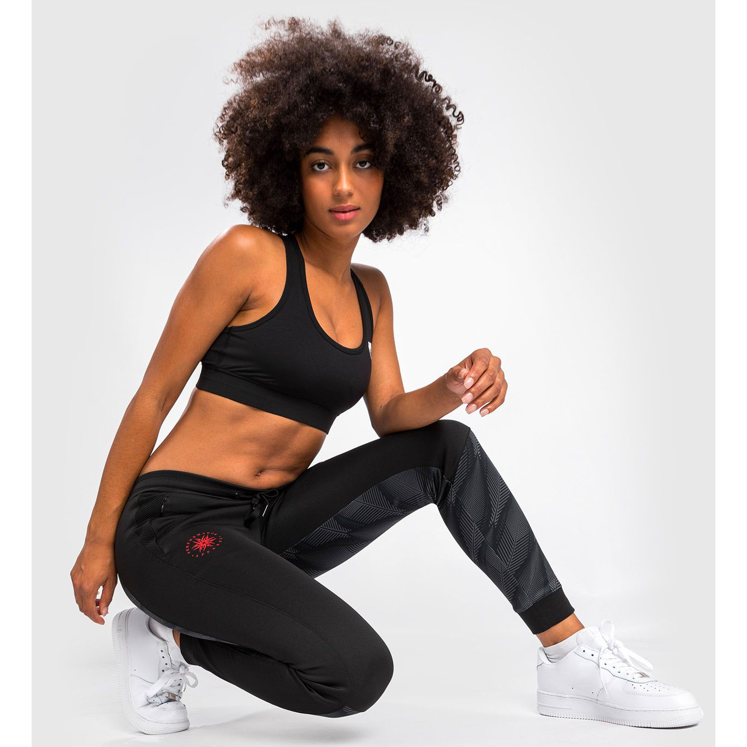 VENUM Jogginghosen, Women, Phantom, black-red, S