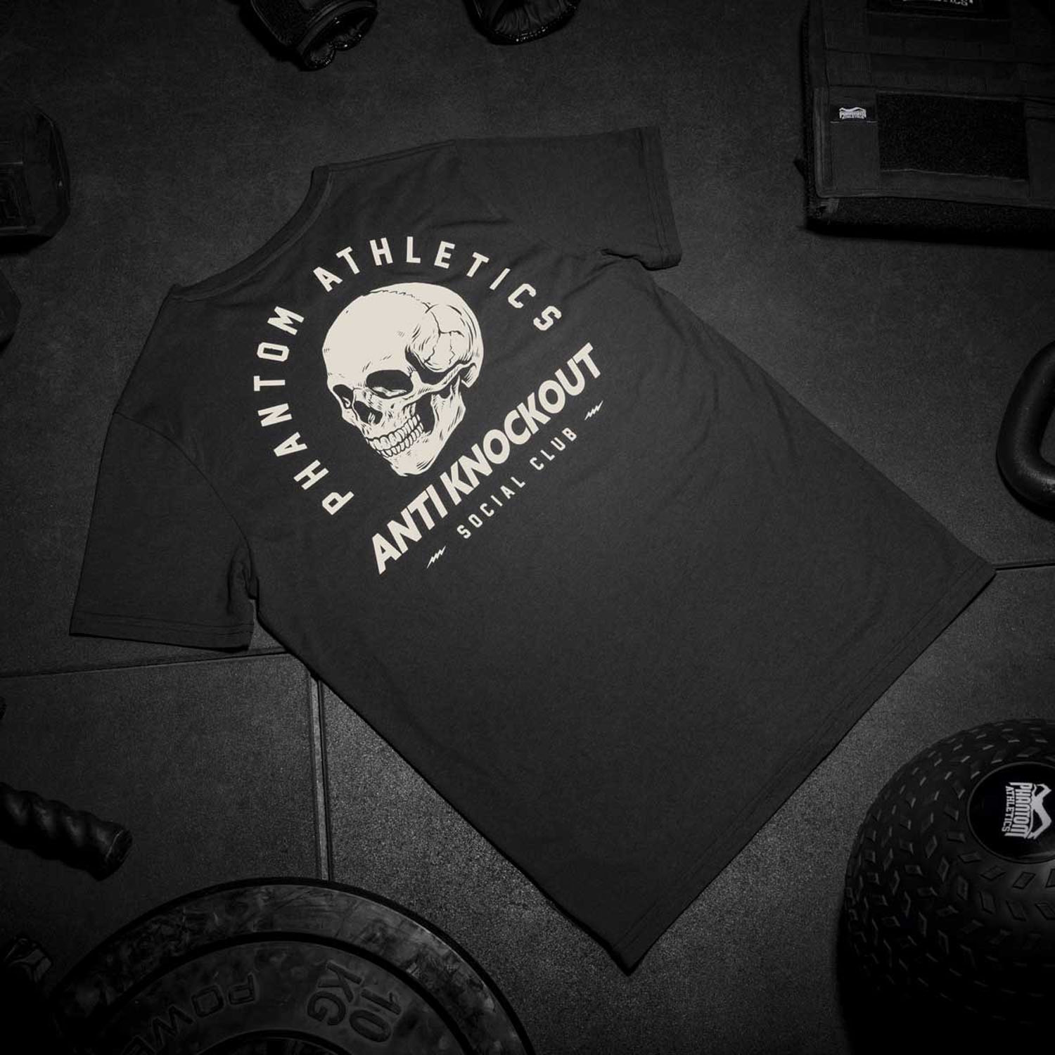 Phantom Athletics T-Shirt, Anti Knockout Club, schwarz, S