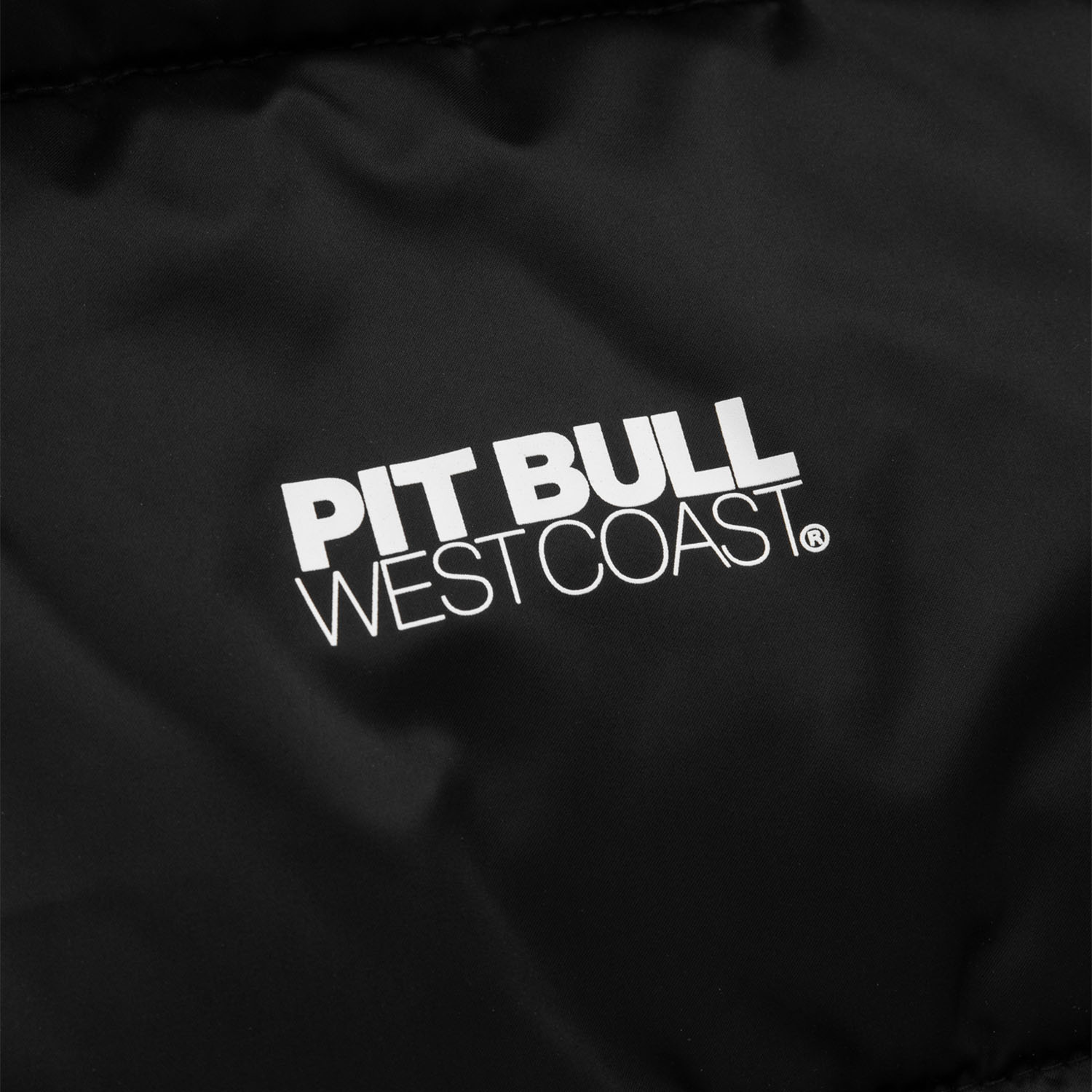 Pit Bull West Coast Vest, Hooded Walpen, black, M