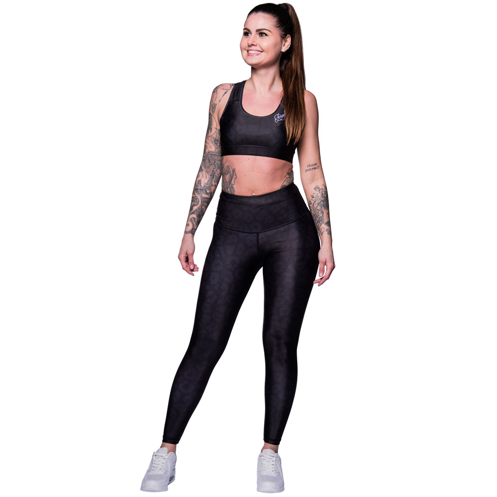 Anarchy Apparel Sports Bra, black Panther, XS
