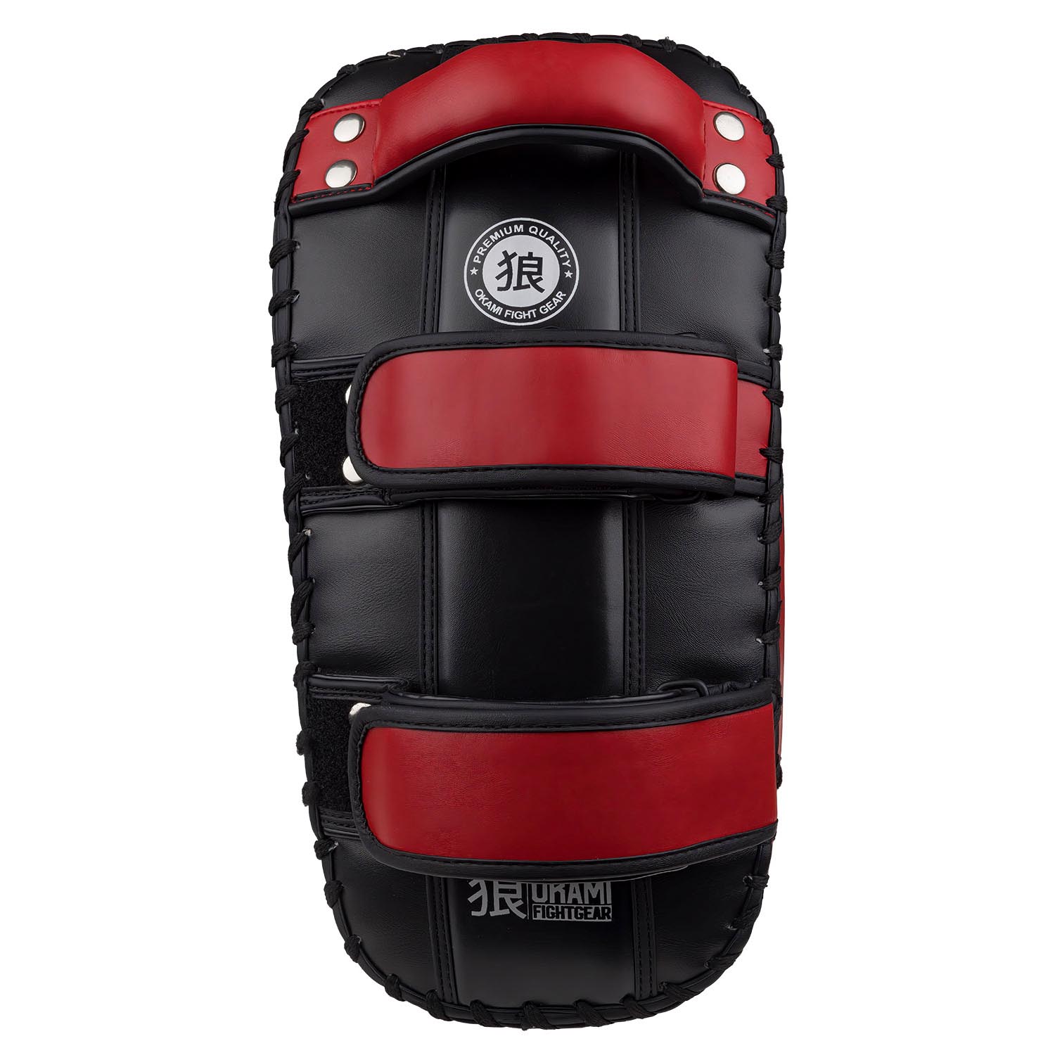 OKAMI Kicking Pads, Gym, Series, black-red