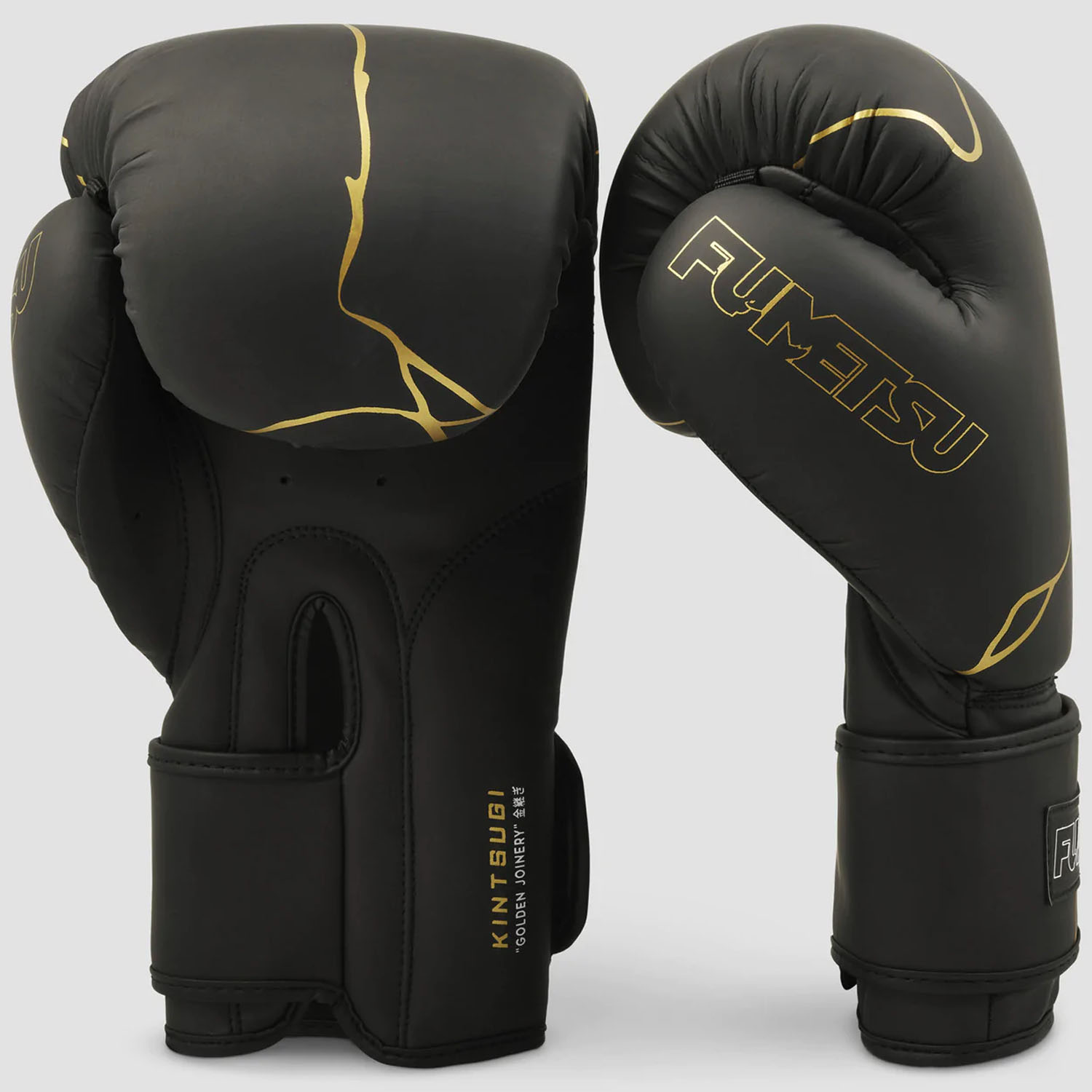 Fumetsu Boxhandschuhe, Kintsugi, schwarz-gold, 12 Oz