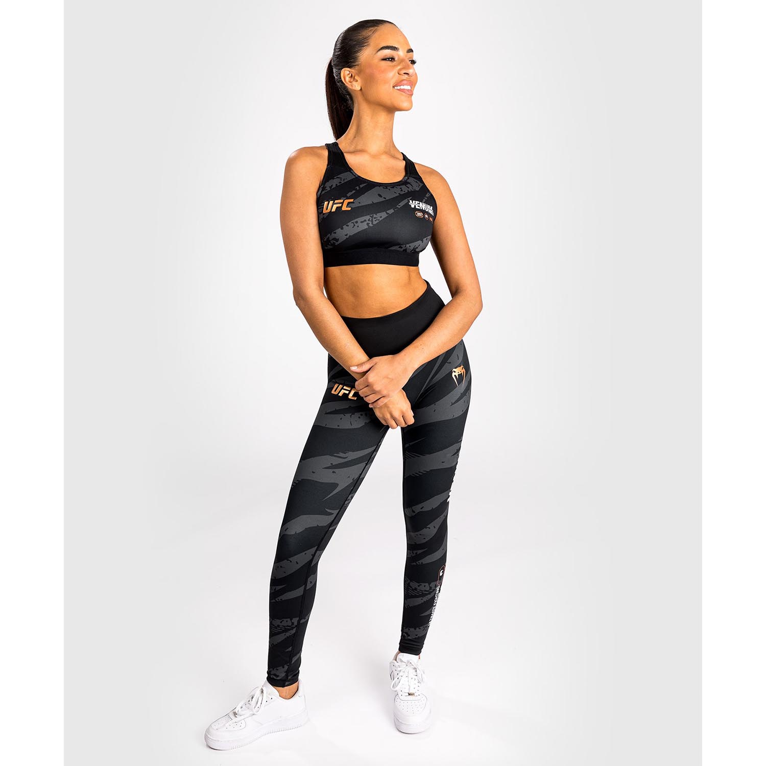 VENUM Sports Bra, Damen, UFC Fight Week, Adrenaline, urban camo, XS