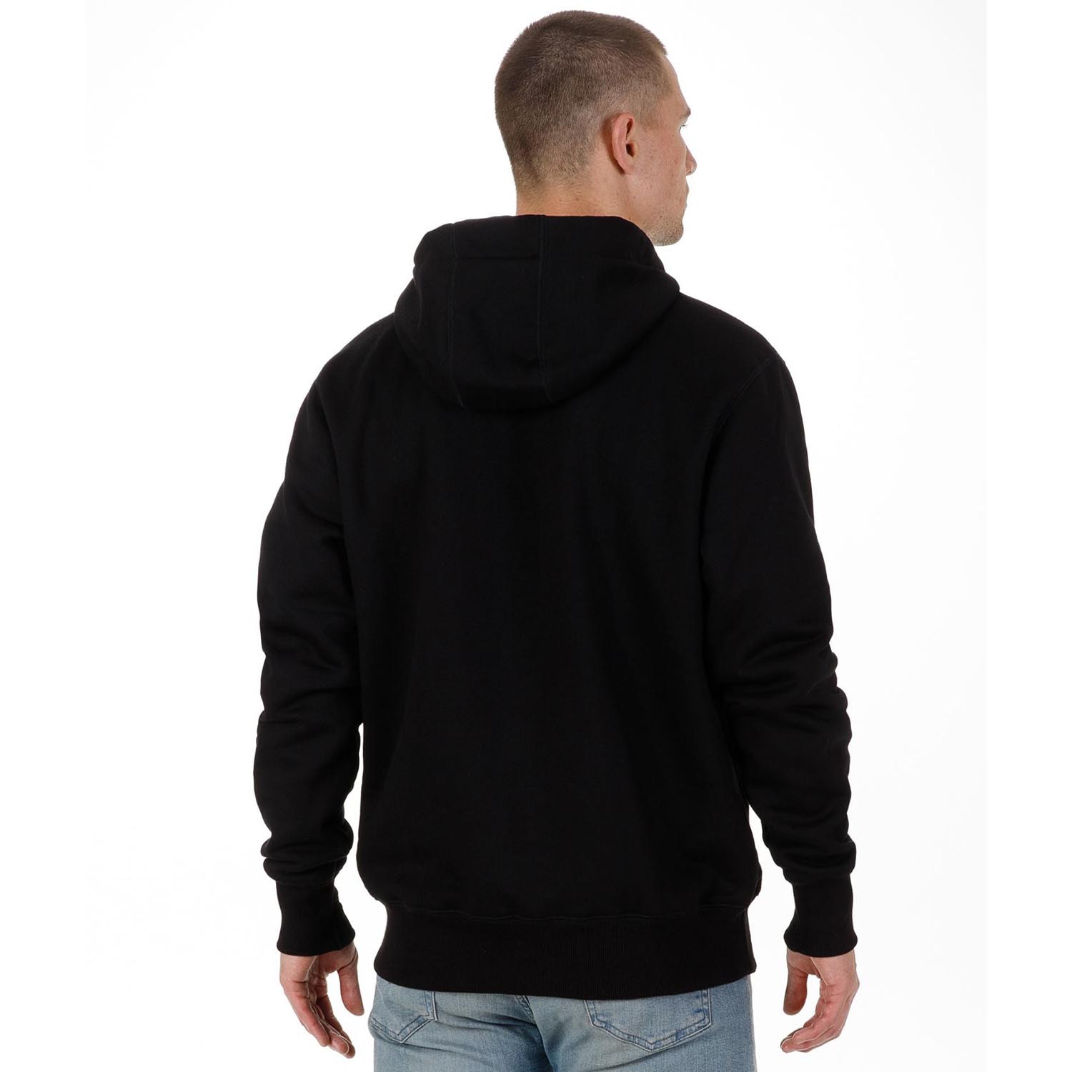 Pit Bull West Coast Hoody, Steel Logo X, black, M