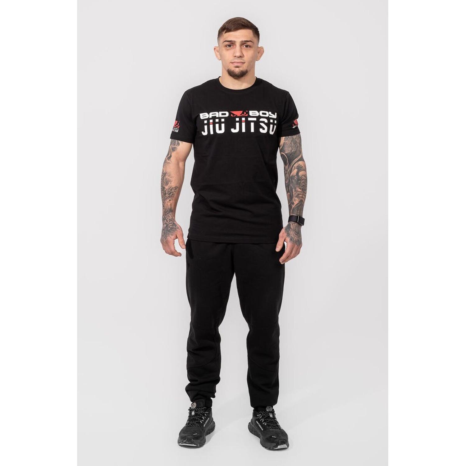 Bad Boy T-Shirt, Sports Jiu Jitsu, black, XXL