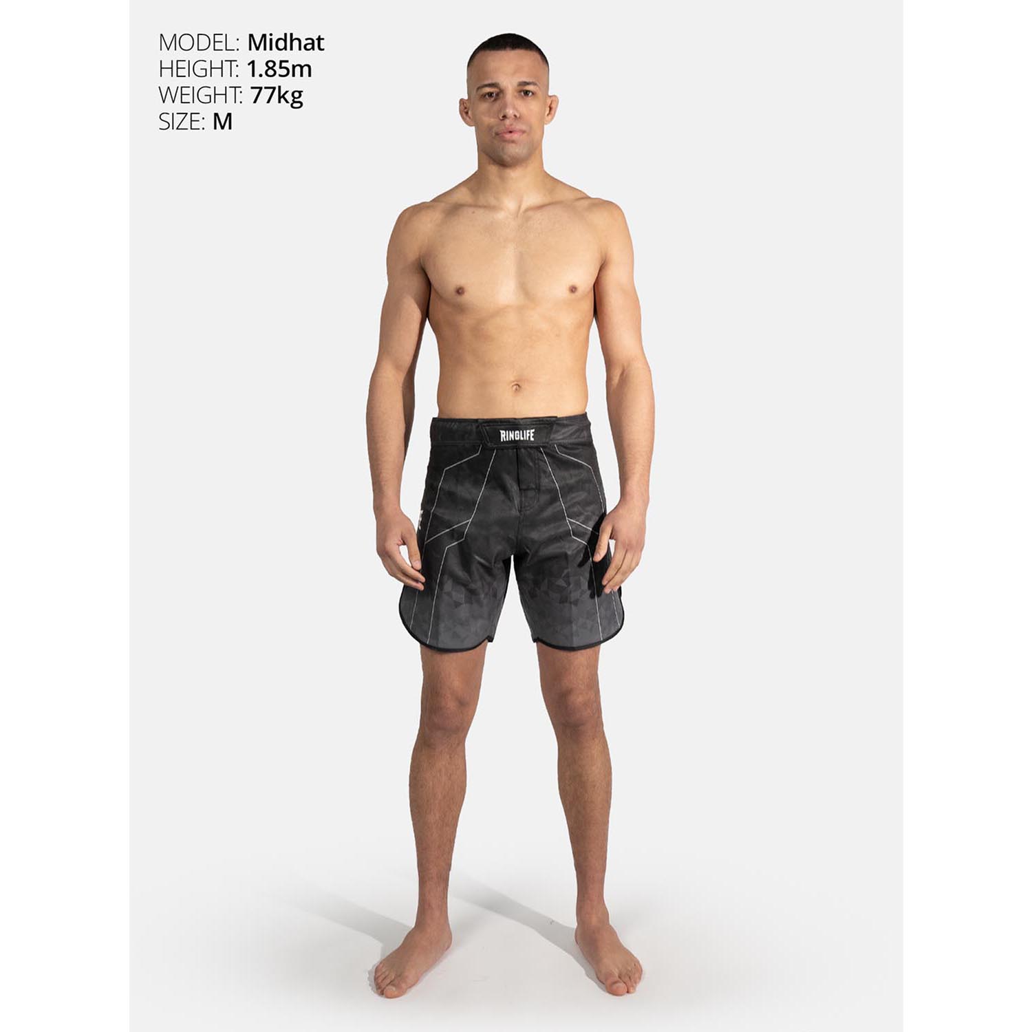 RINGLIFE MMA Shorts - Transition black-grey XS