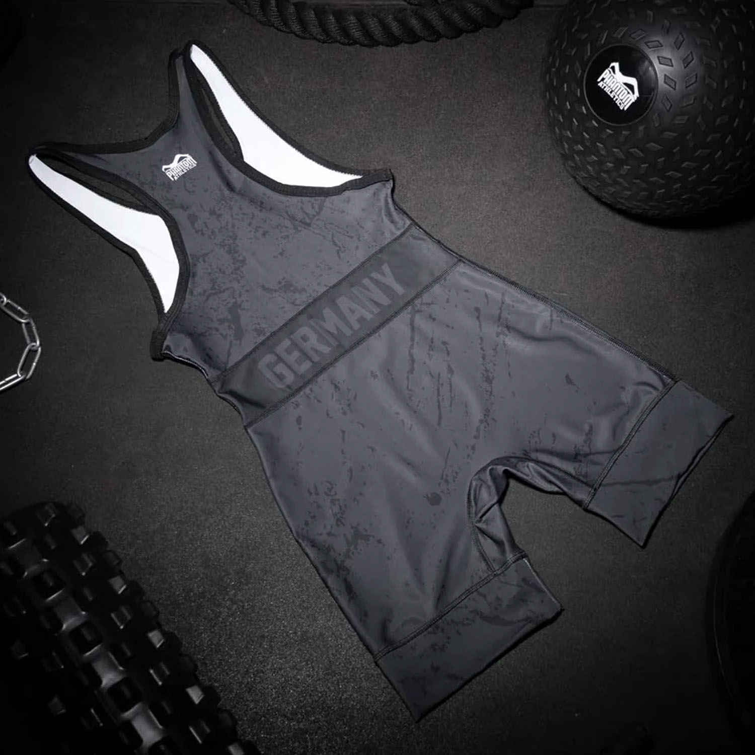 Phantom Athletics Ringertrikot, Evo Germany, grau, M