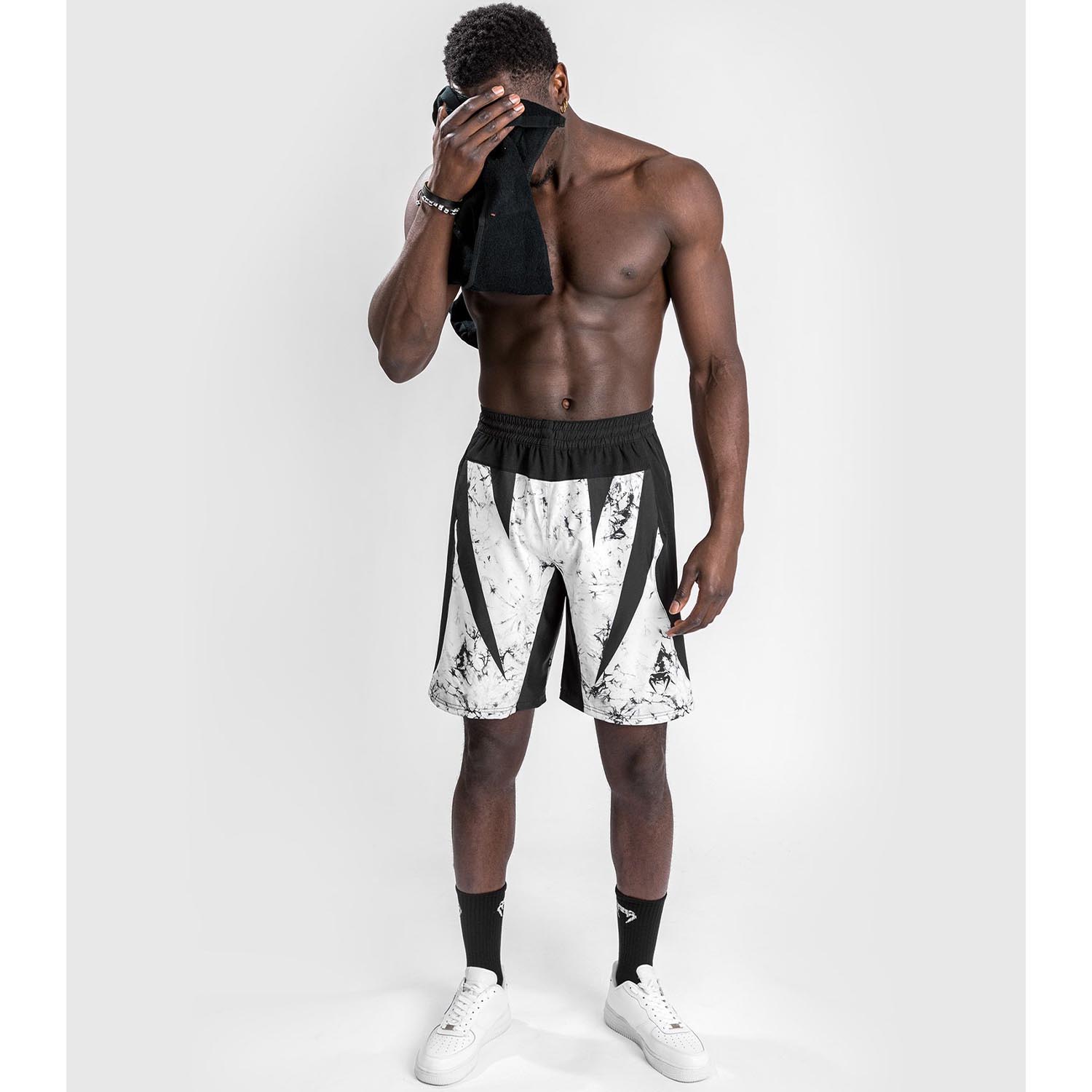 VENUM Training Shorts G-Fit Marble, black-white, XXL