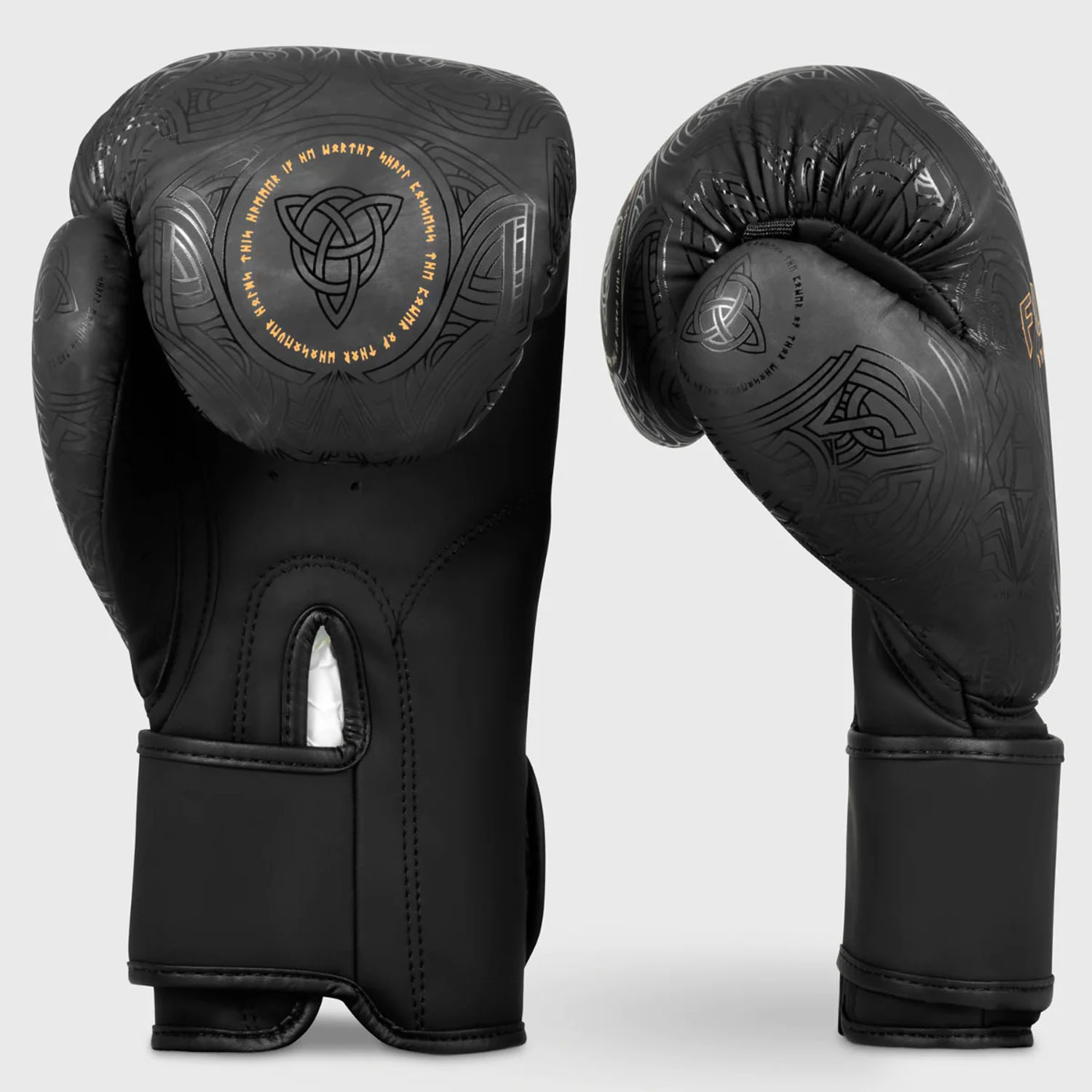 Fumetsu Boxing Gloves, Mjolnir, black-bronze 10 Oz