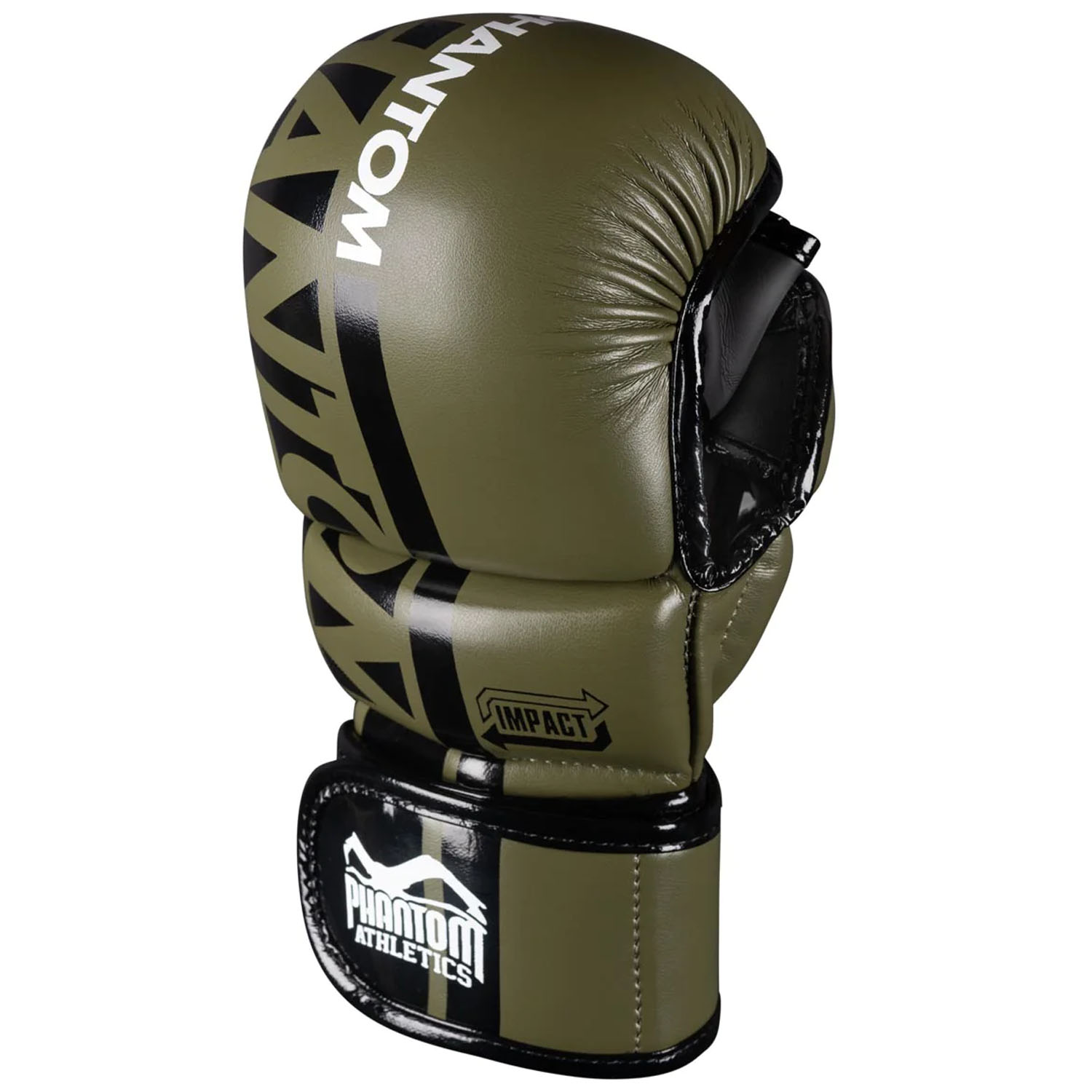 Phantom Athletics MMA Sparring Handschuhe, Apex, olive, S/M