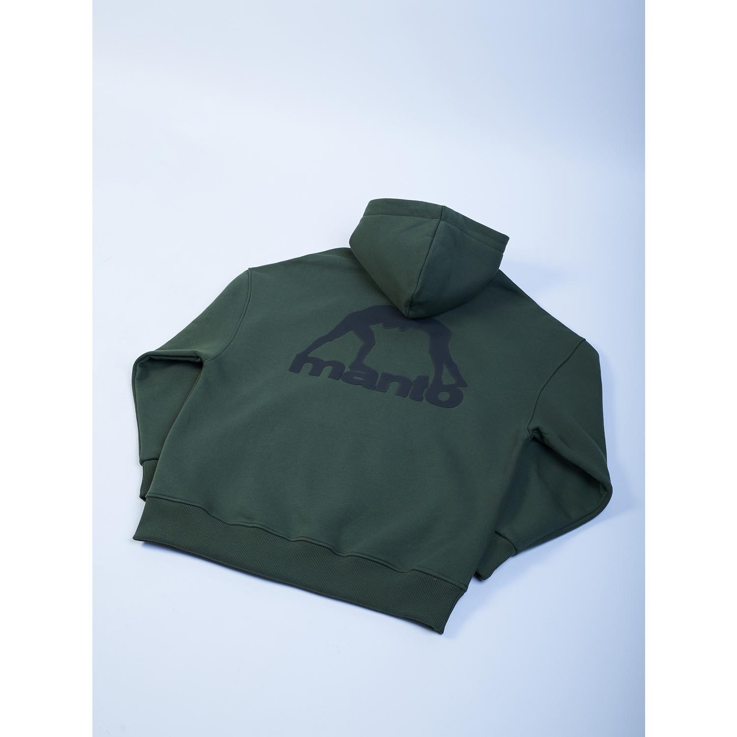 MANTO Hoody, Label, Oversize, khaki, XXL