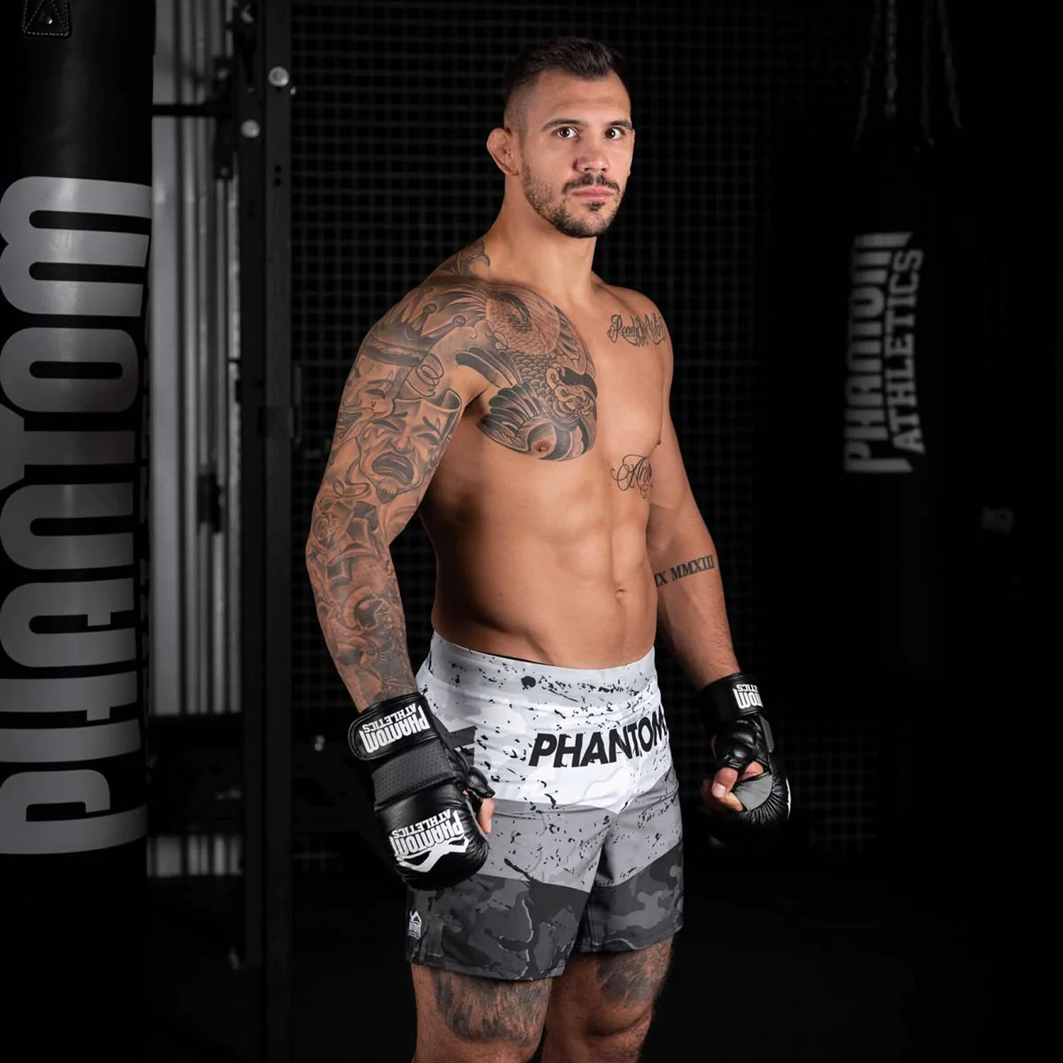 Phantom Athletics MMA Fight Shorts, Flex, S Delta, XL