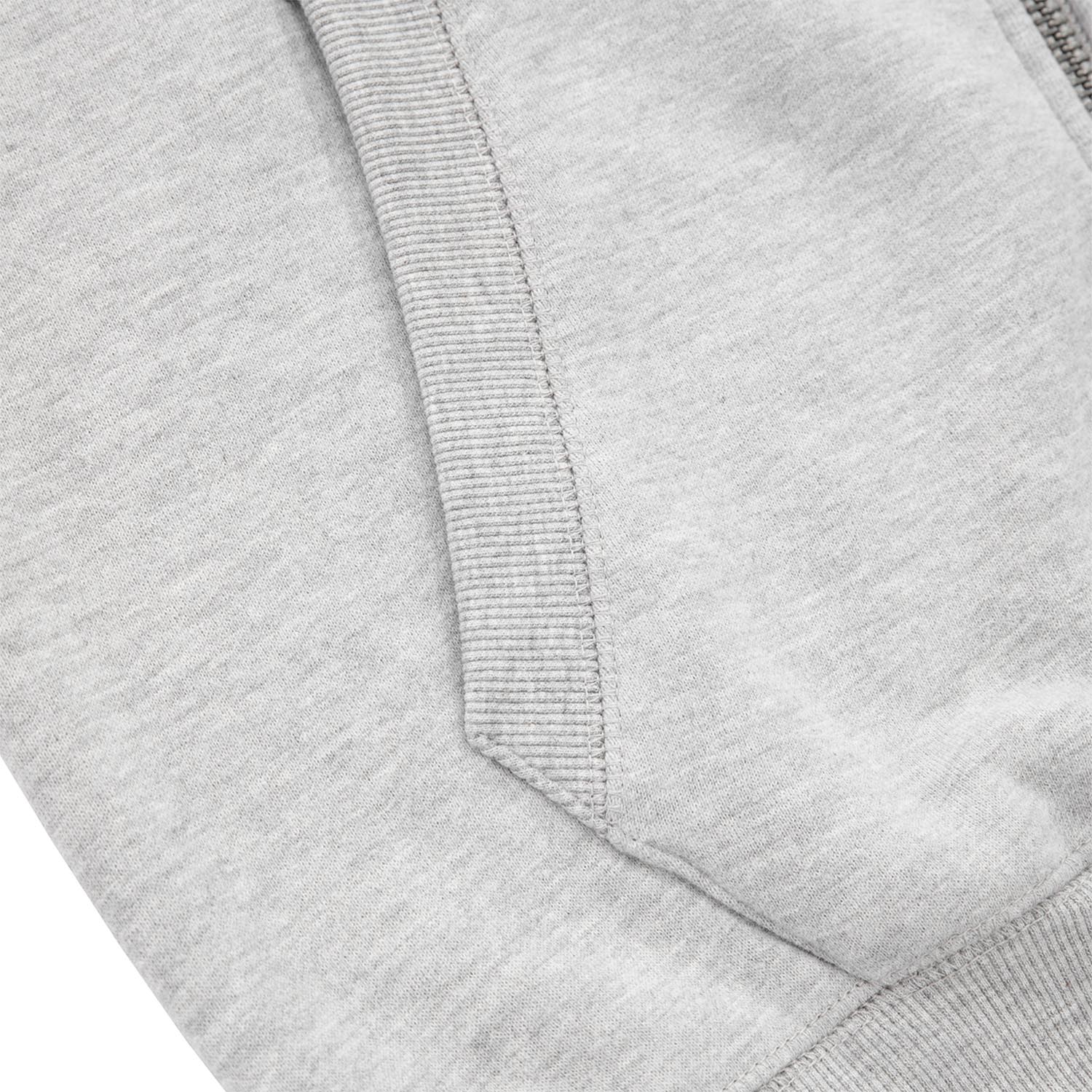 Pit Bull West Coast Zip Hoody, Hilltop, 23, grau, XXXL