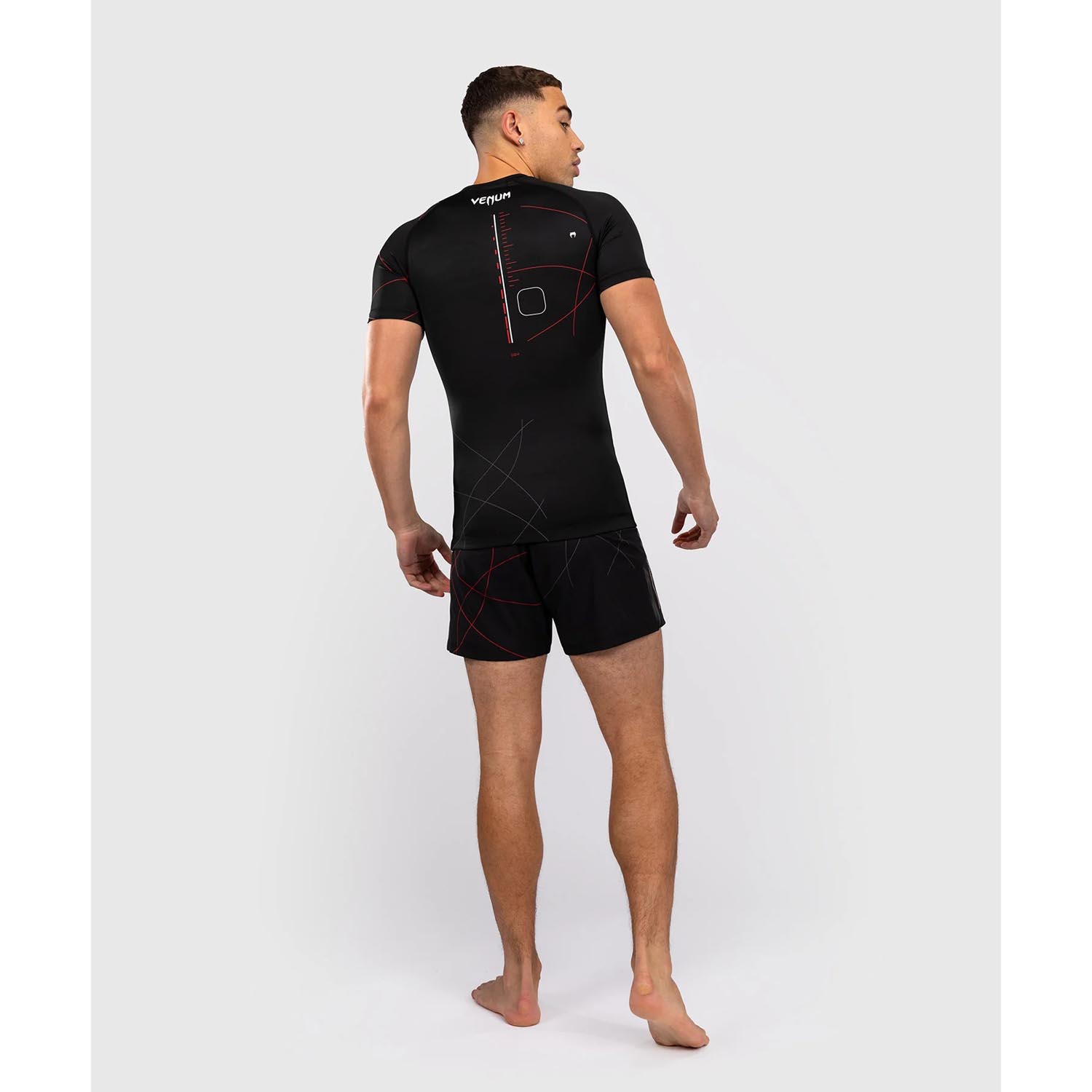 VENUM Rashguard, S/S, Tactical XT, black-red, XXL