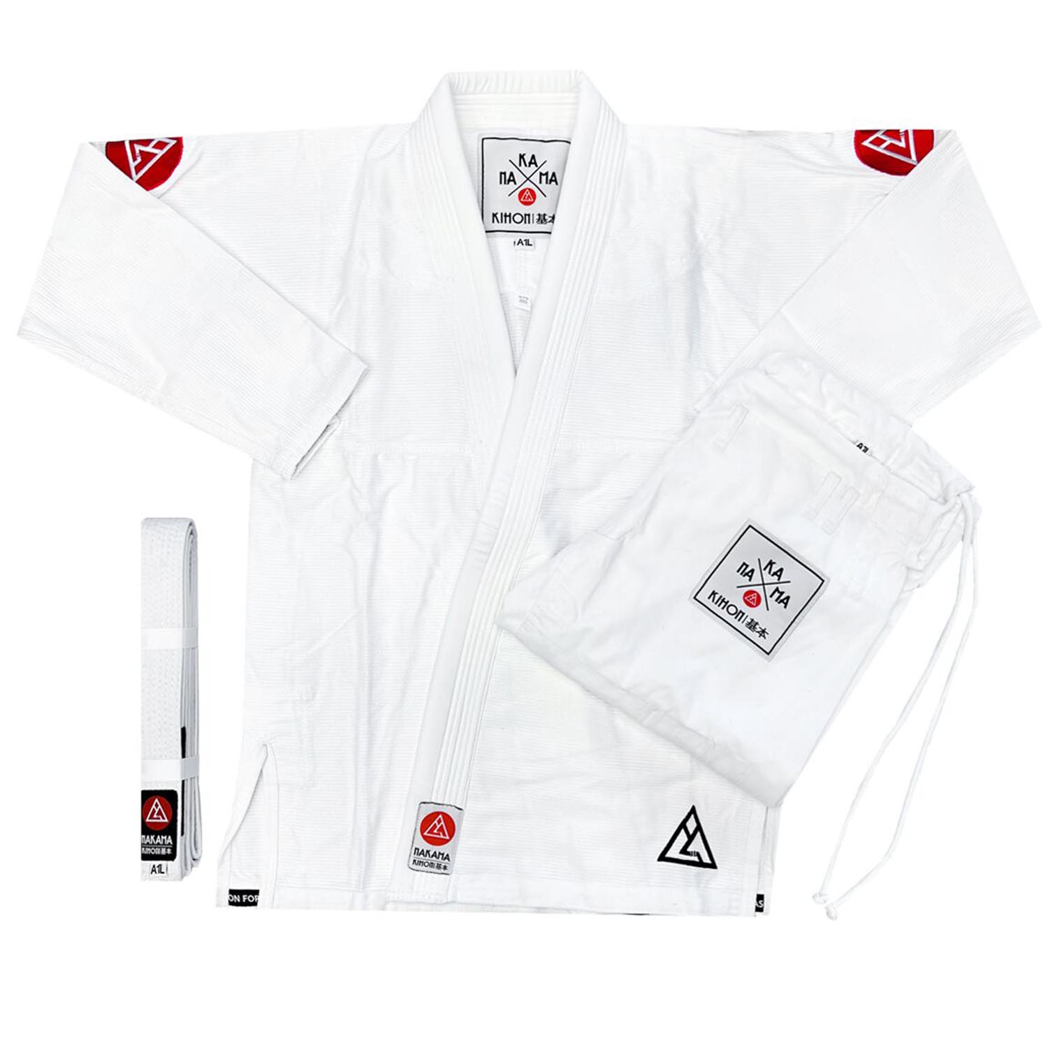 Nakama BJJ GI, Kihon, weiß, A1
