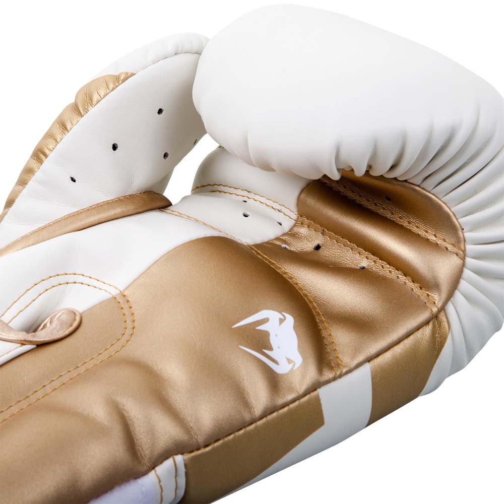 VENUM Boxhandschuhe, Elite, weiß-gold, 14 Oz