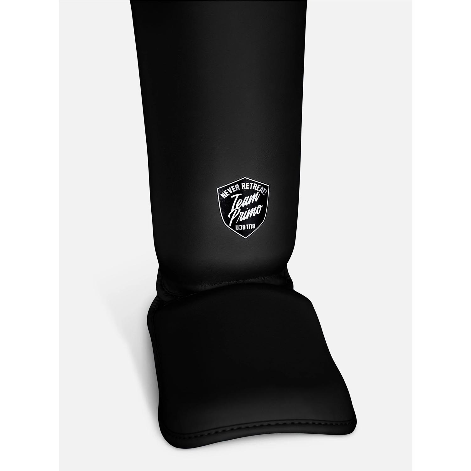 PRIMO Shin Guard, Classic, black-white, XL