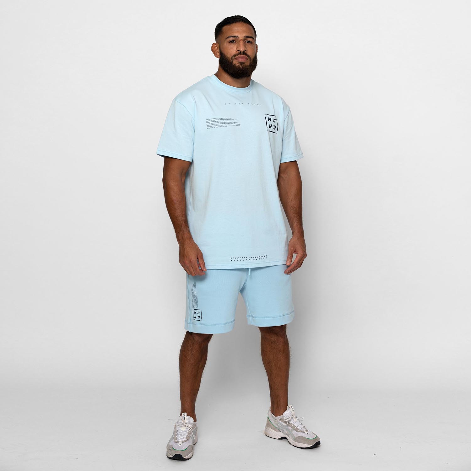 Wicked One Training Shorts, Project, hellblau, S