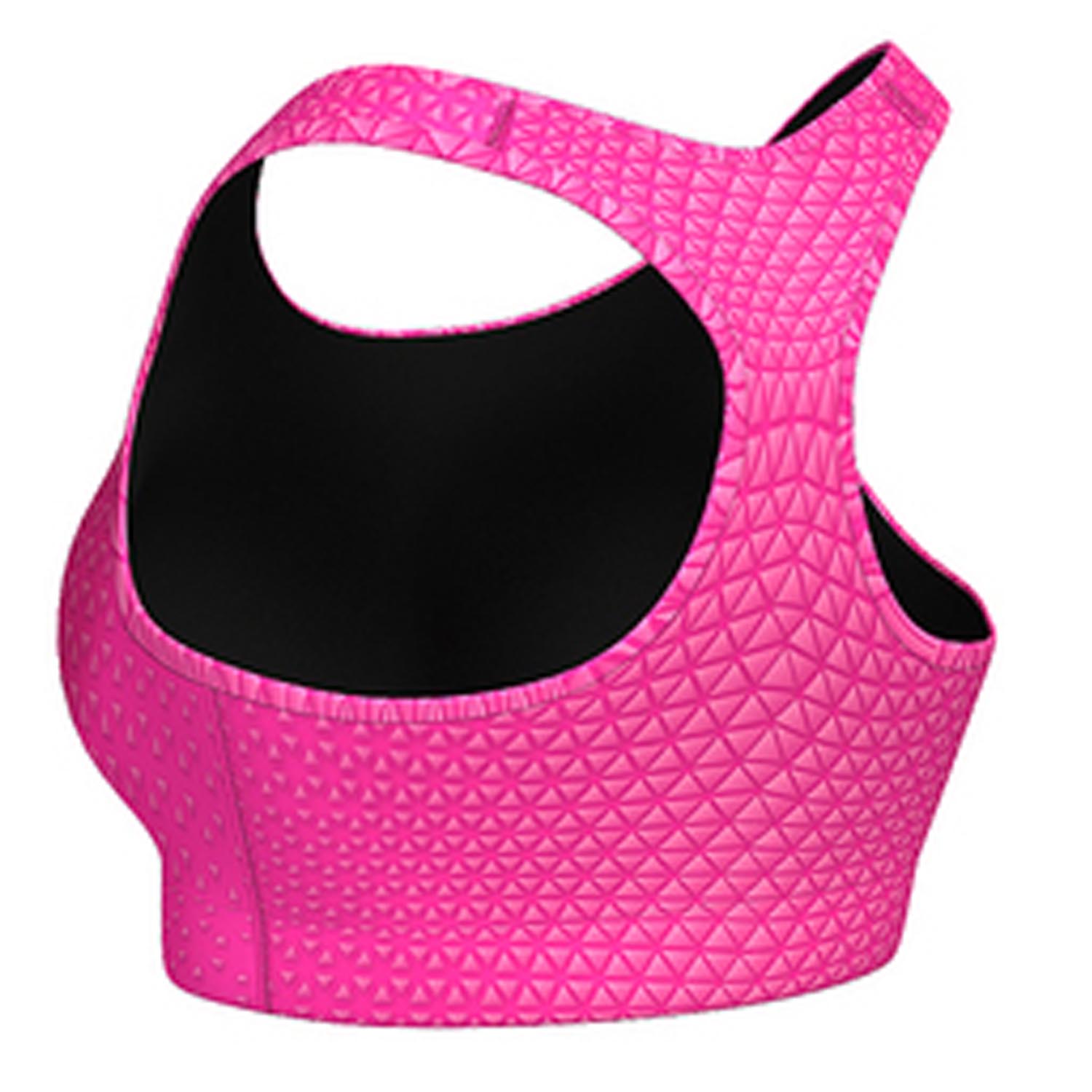 Anarchy Apparel Sports Bra, Magenta, XS