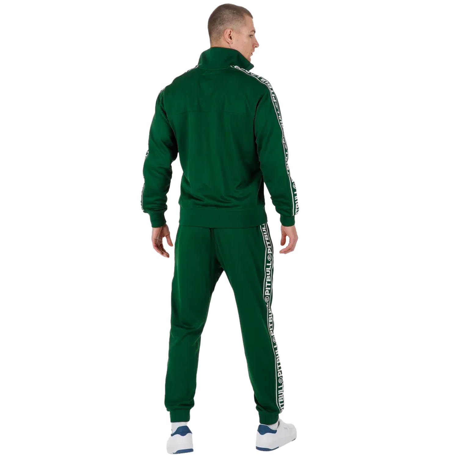 Pit Bull West Coast Joggers, Tape Logo Terry, green S