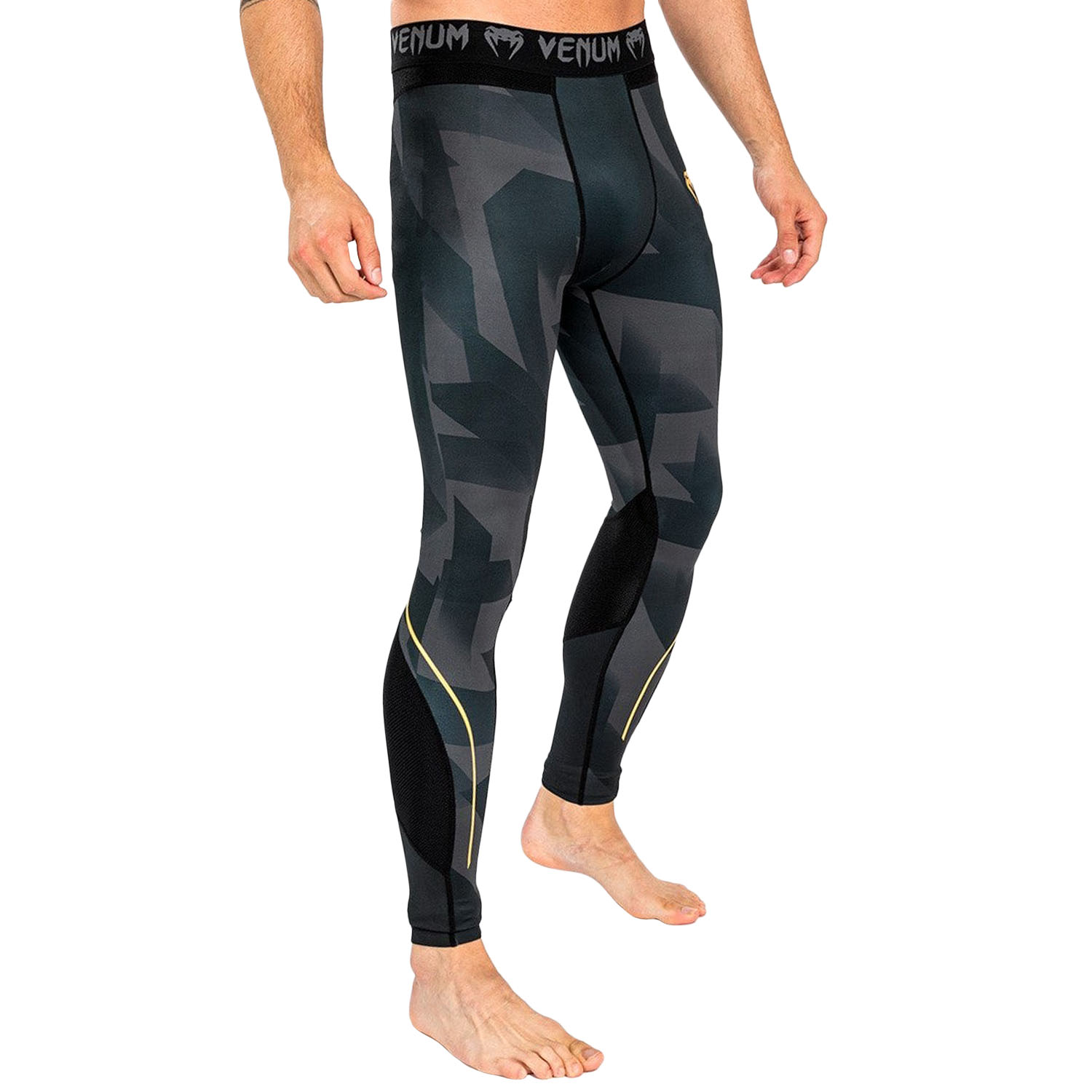 VENUM Compression Pants, Razor, black-gold, XXL