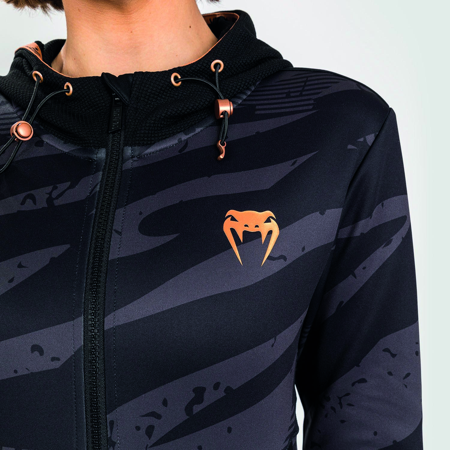VENUM Zip Hoody, Damen, UFC Fight Week, Adrenaline, urban camo, XXL