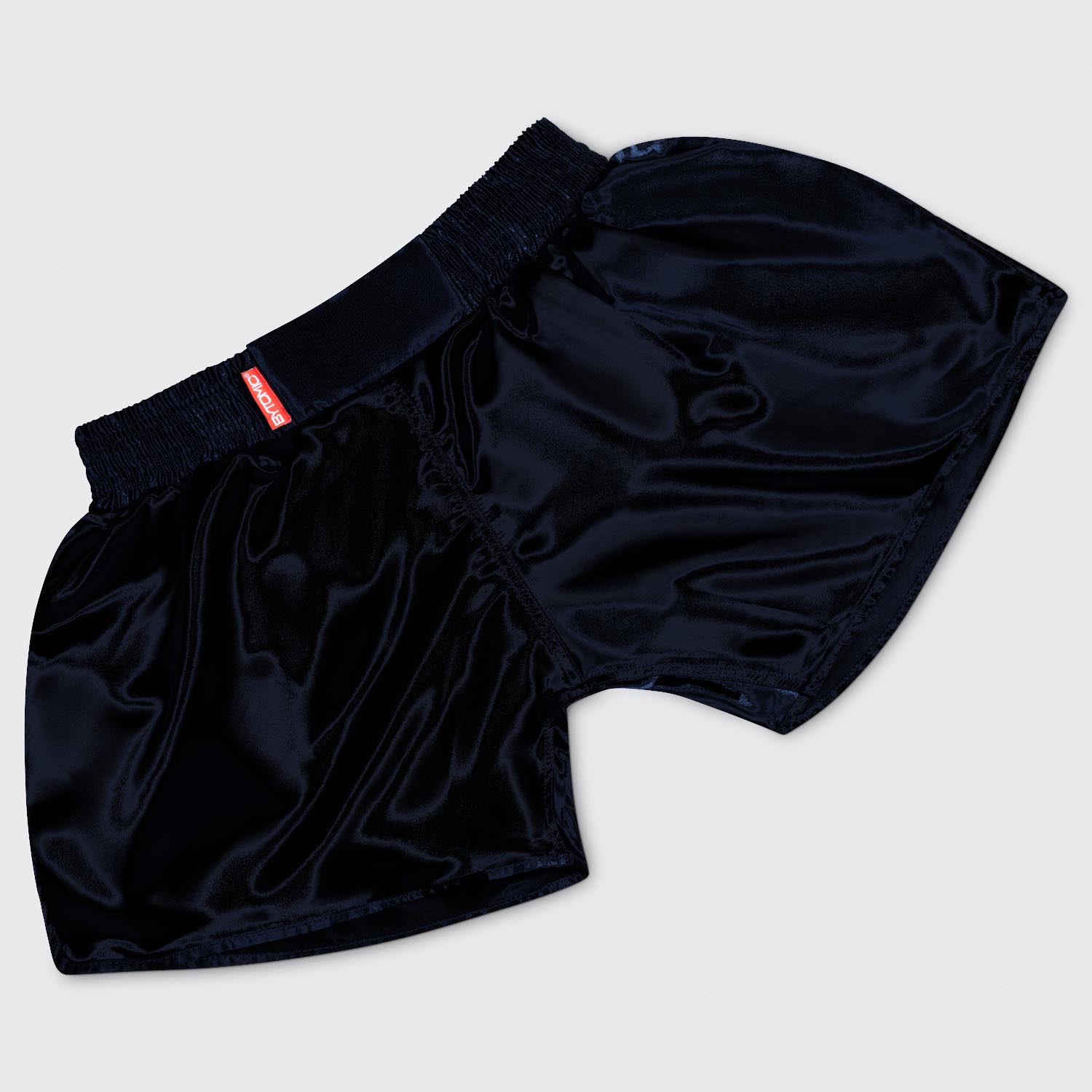 Bytomic Muay Thai Shorts, Red Label, black, XL