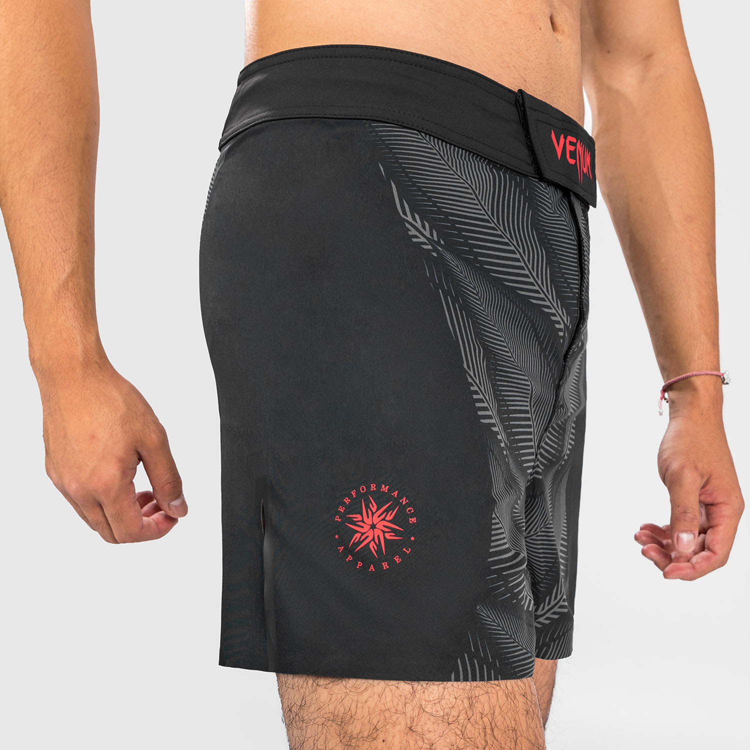 VENUM MMA Fight Shorts, Phantom, black-red, XL