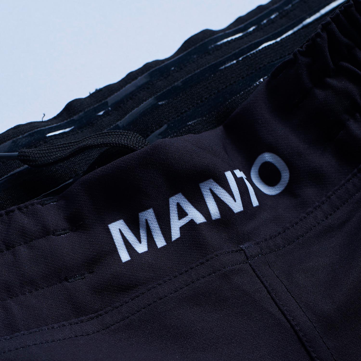 MANTO MMA Fight Shorts, Competitor, black, XXL