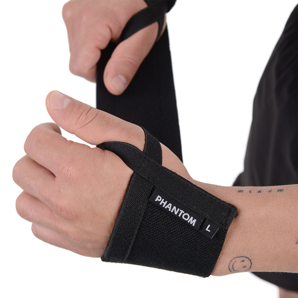 Phantom Athletics Handgelenksbandagen, Tactic, schwarz