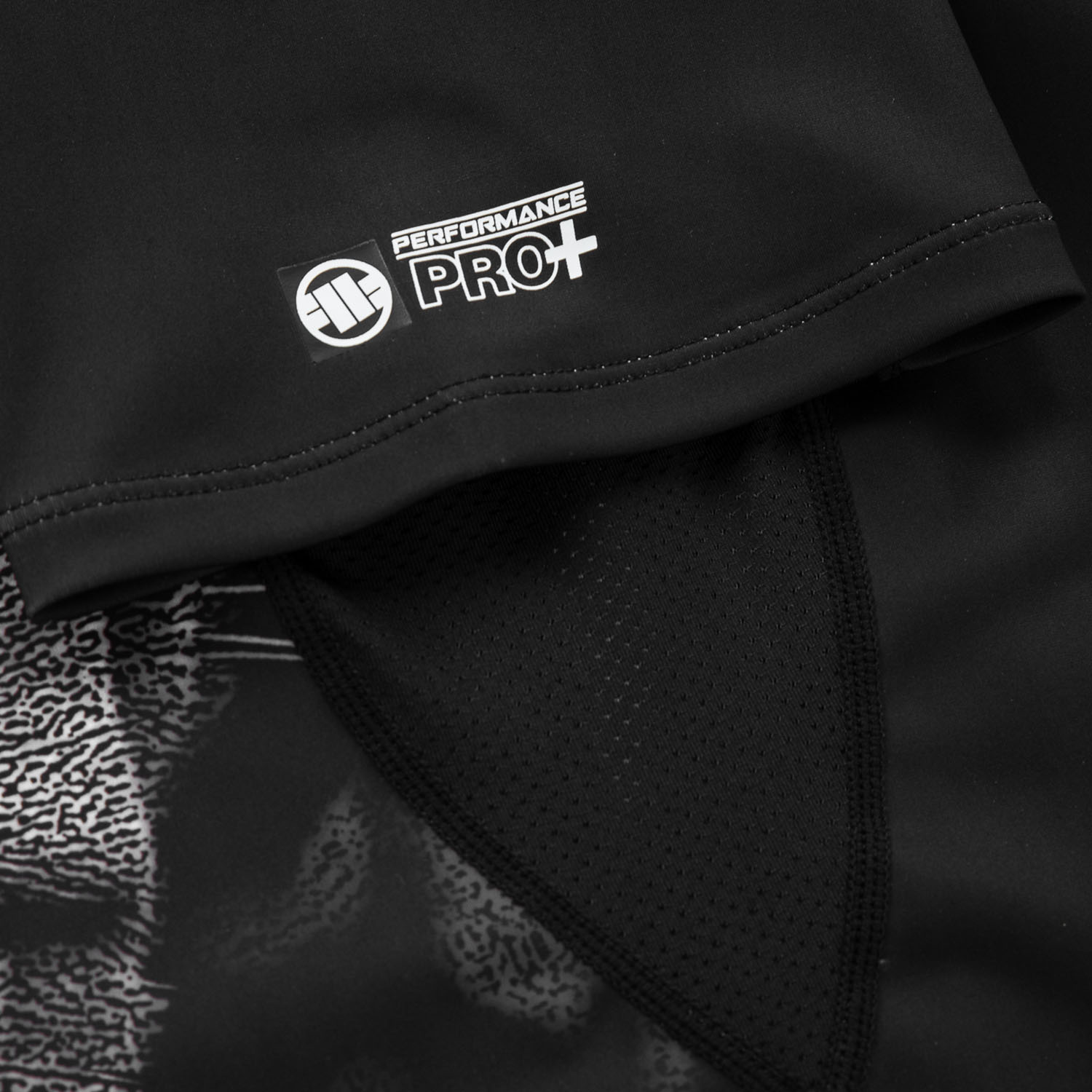 Pit Bull West Coast Rashguard, S/S, Born In 1989, schwarz, L