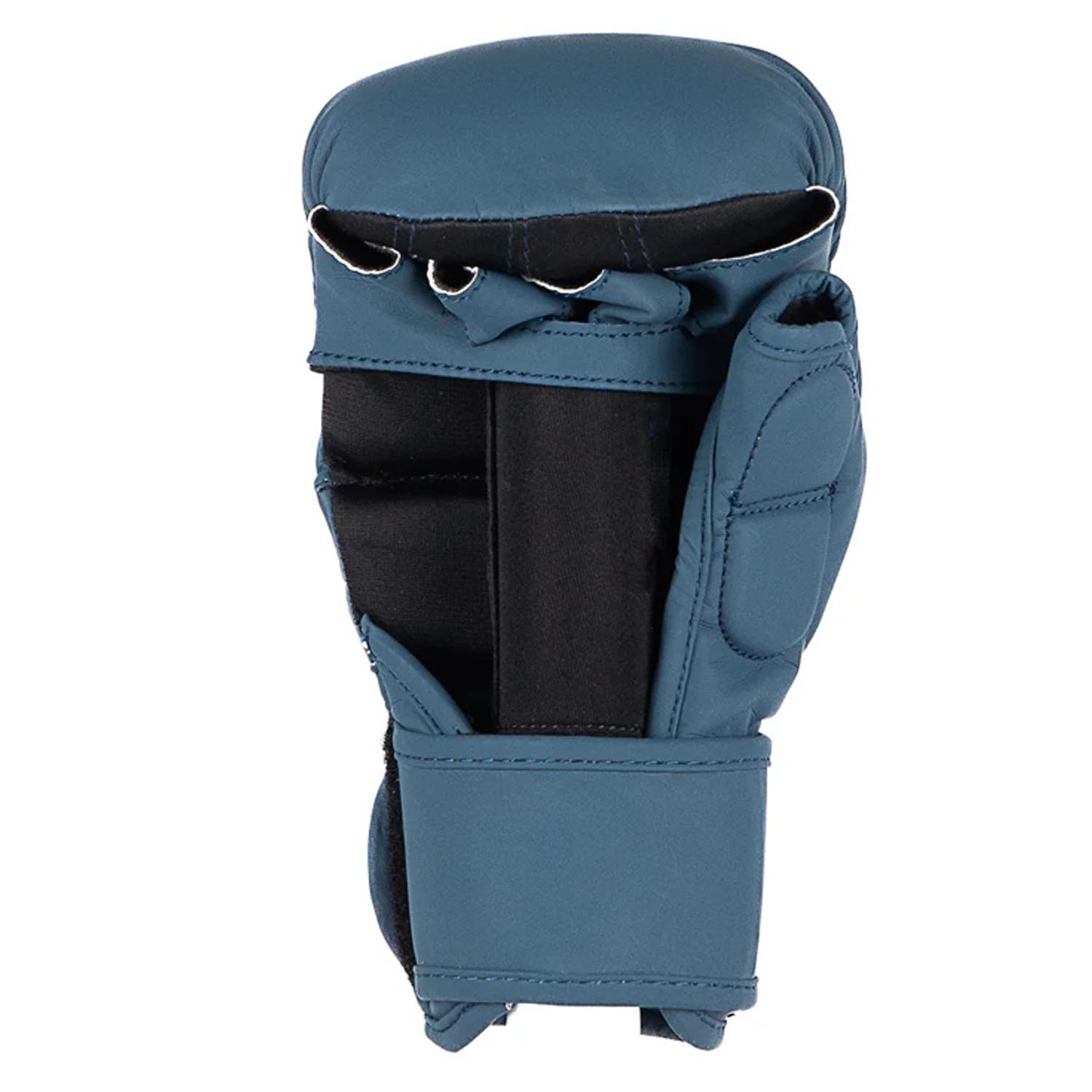 Metal Boxe MMA Sparring Gloves, The Shell, blue, XL