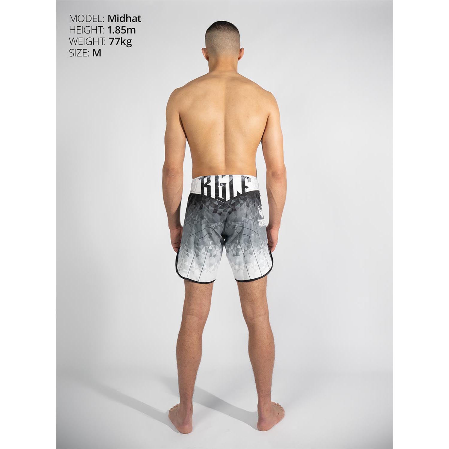 RINGLIFE MMA Shorts - Transition black-white XL