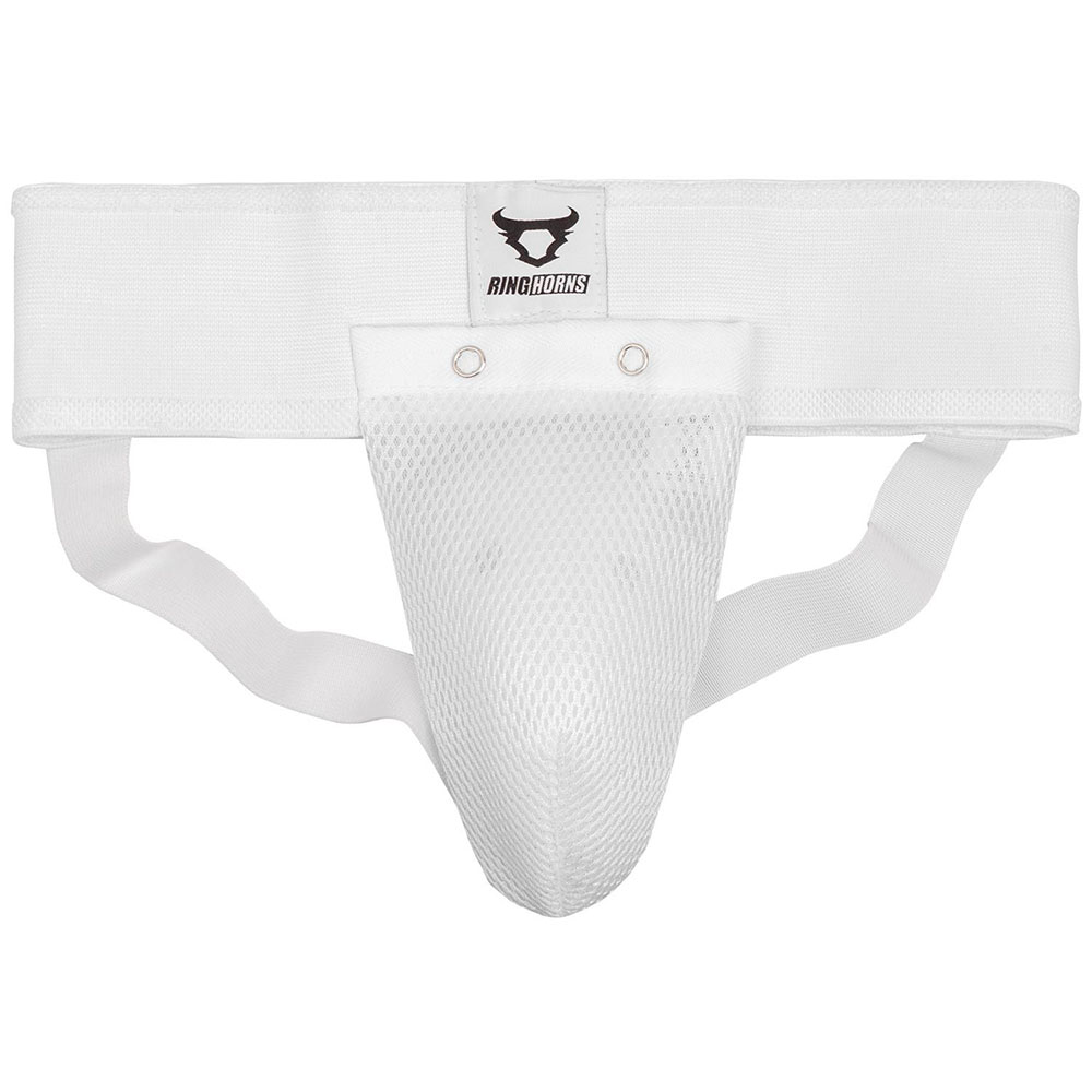 Ringhorns Groin Guard, Charger, white, S