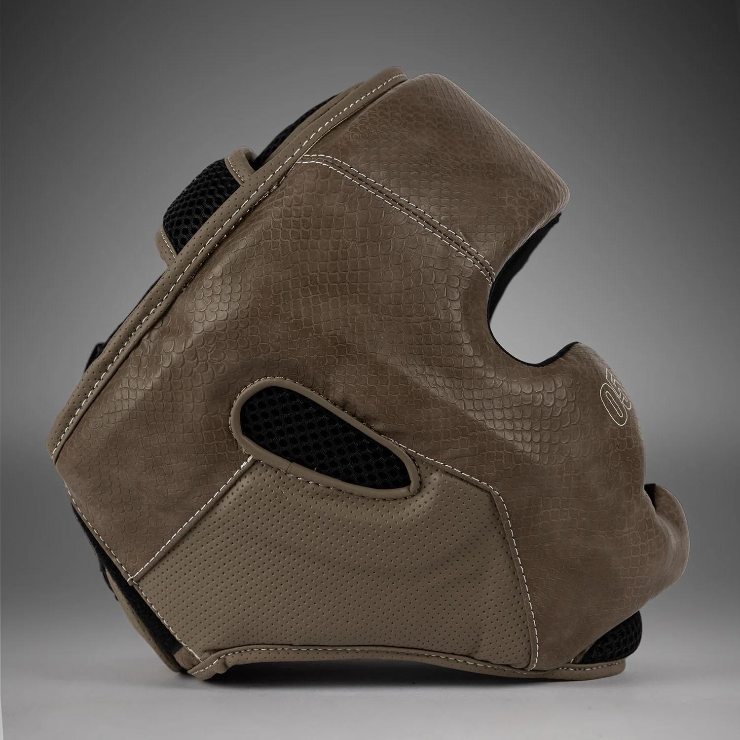 VENUM Headguard, Impact Evo Scales, brown
